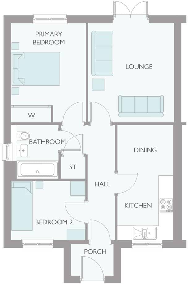24 Ord Drive - Plot 28, Burnopfield, NE16 6DJ floorplan