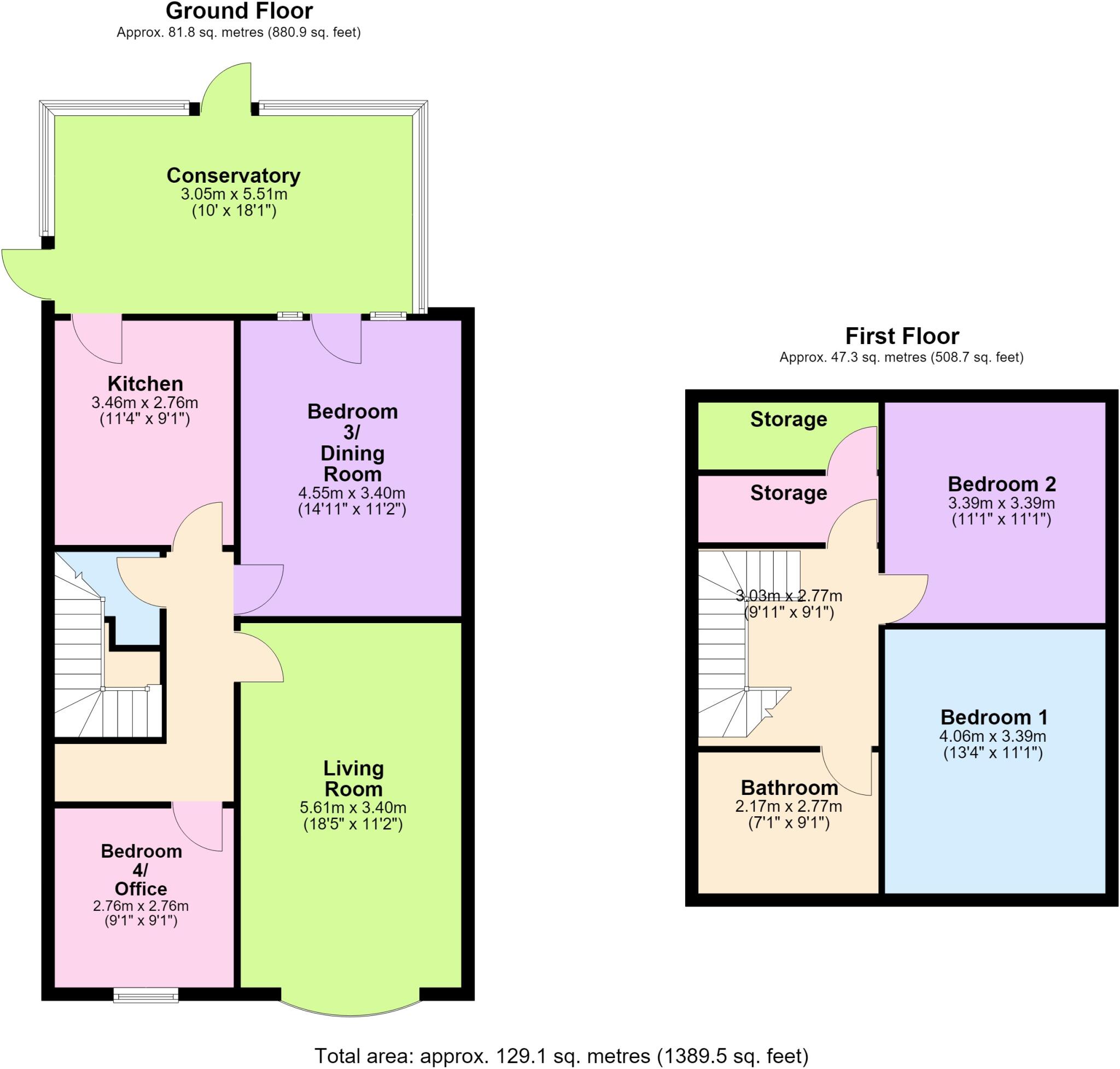 Granby Close, Southport, PR9 floorplan