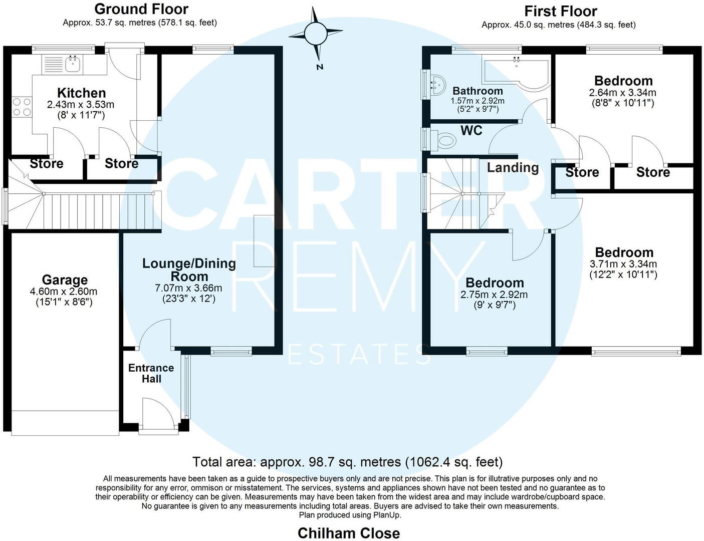 Chilham Close, Basildon, SS13 floorplan