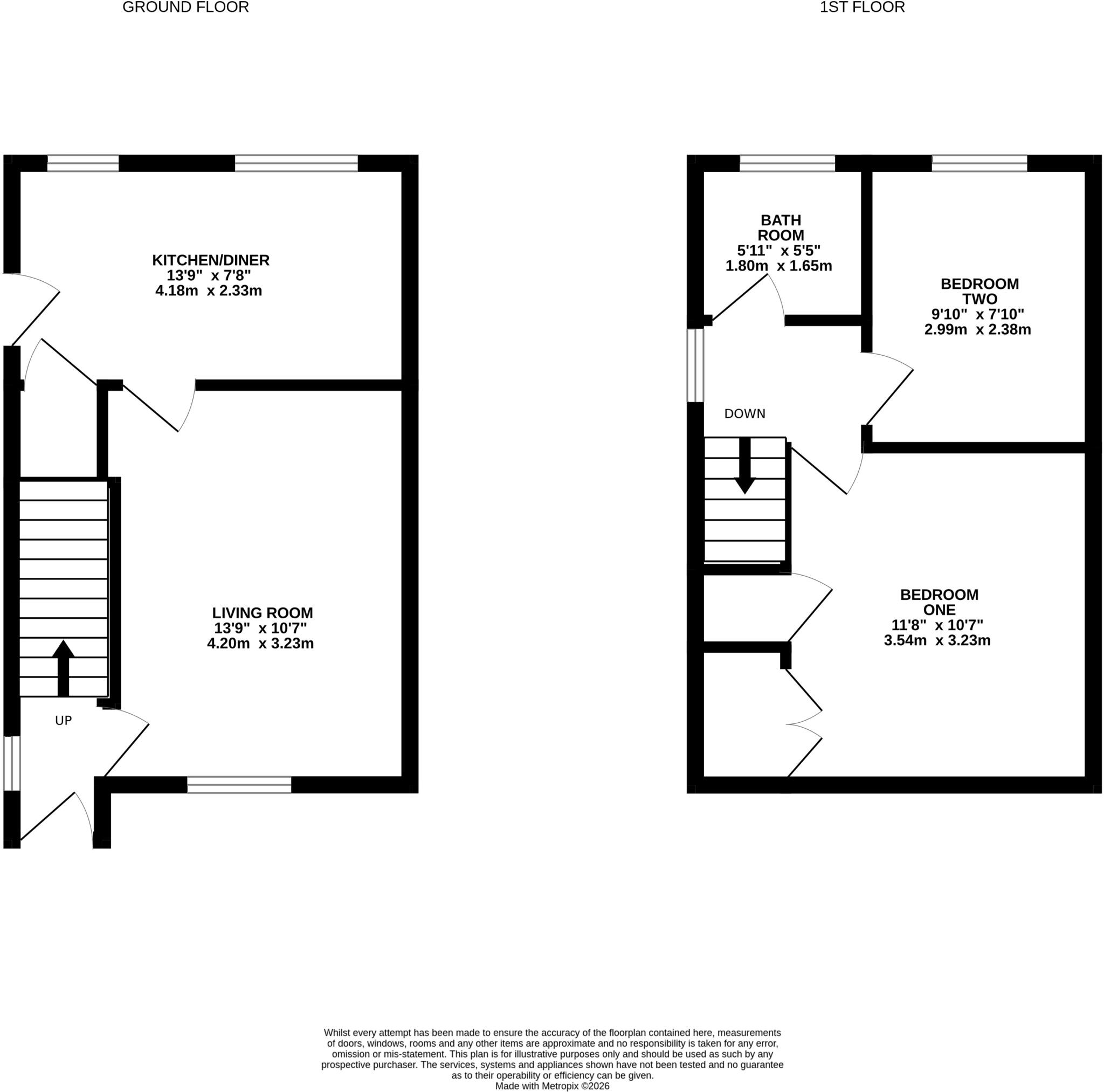 Sycamore Drive, Newtown, Powys floorplan