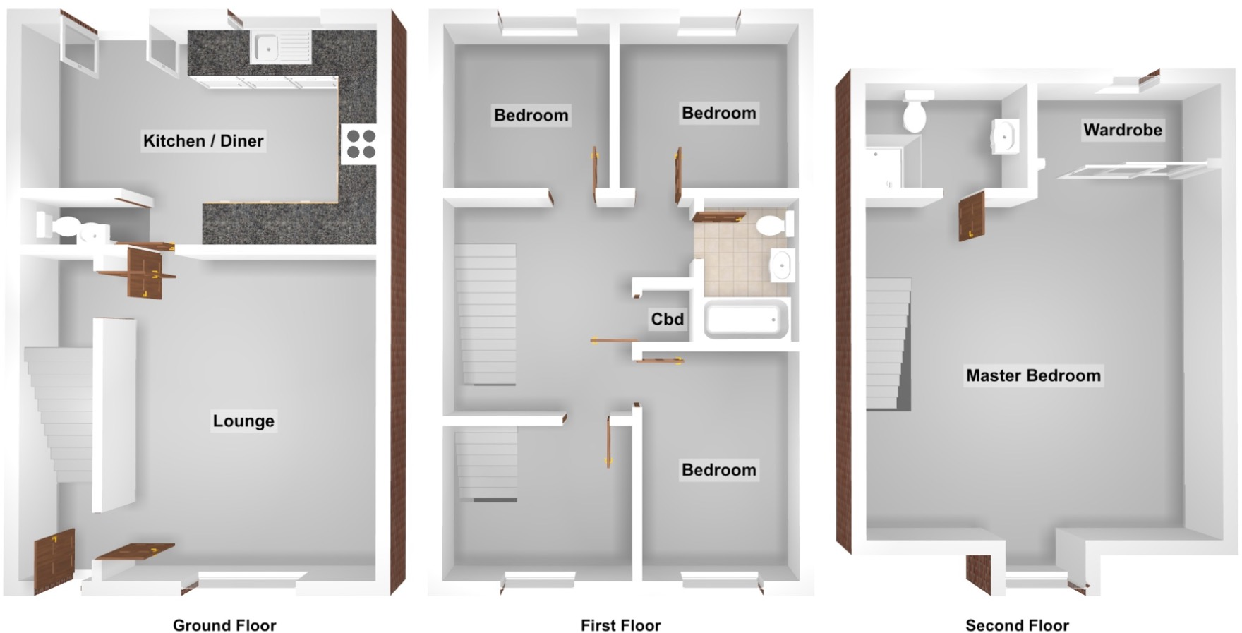 Mariners Way, Seaham, Durham, SR7 7EB floorplan