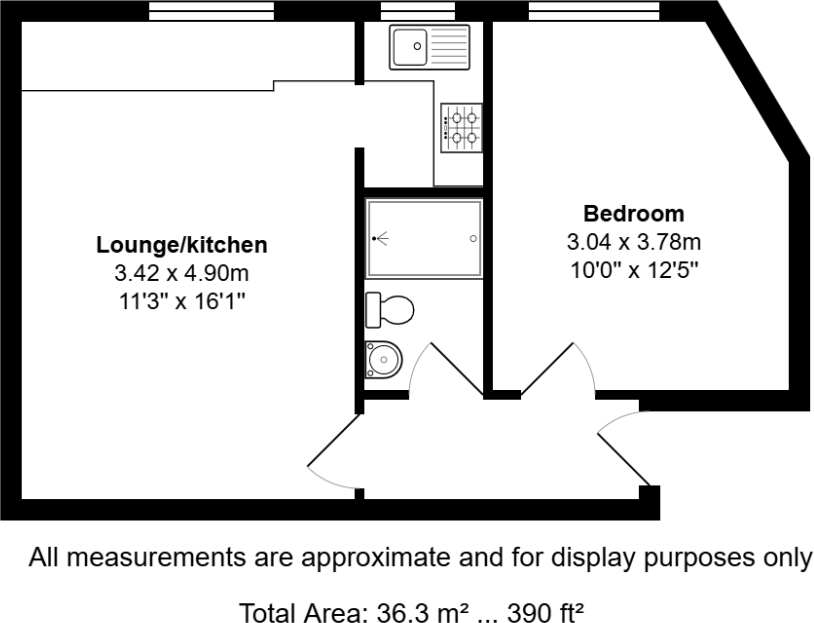 6 Meadowbank Street, Dumbarton, Glasgow G82 1SD floorplan