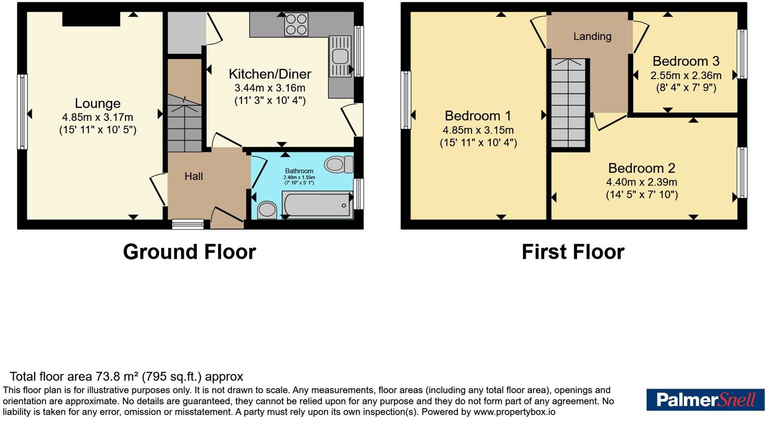 Goliath Road, Poole, Dorset, BH15 floorplan