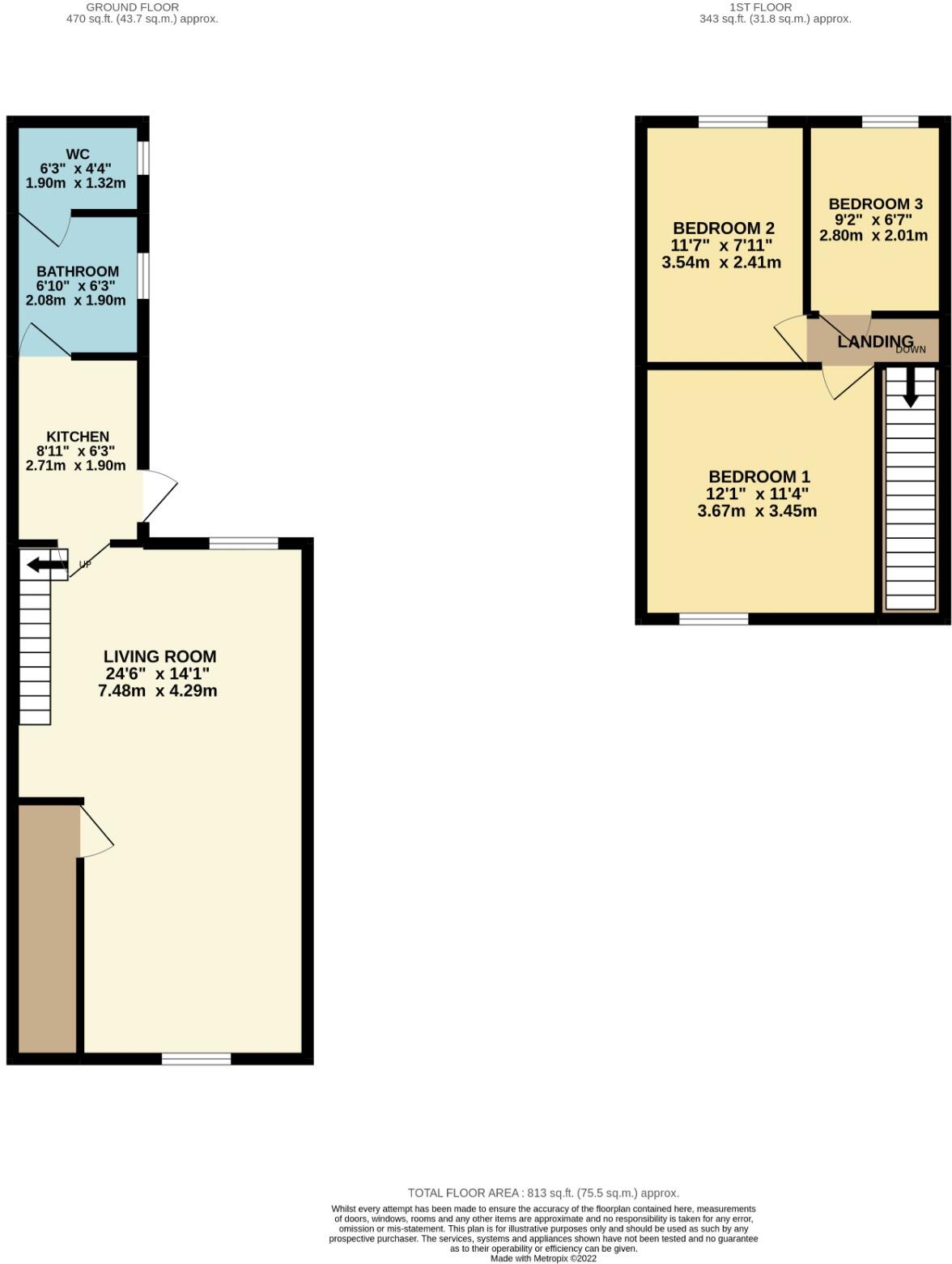 Essex Street, Middlesbrough floorplan