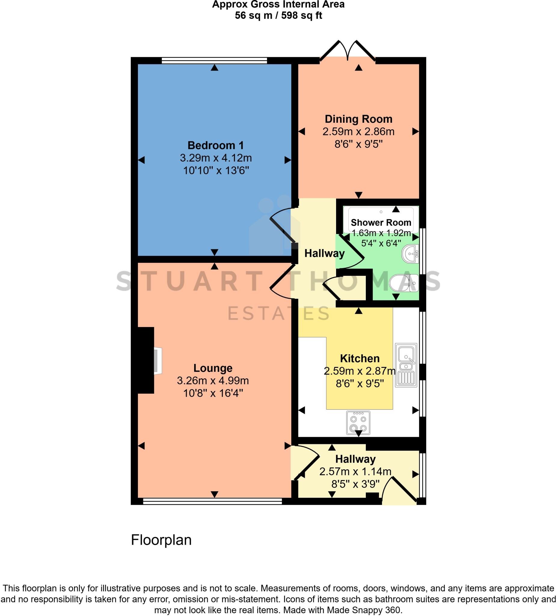 Broomfield, Hadleigh floorplan