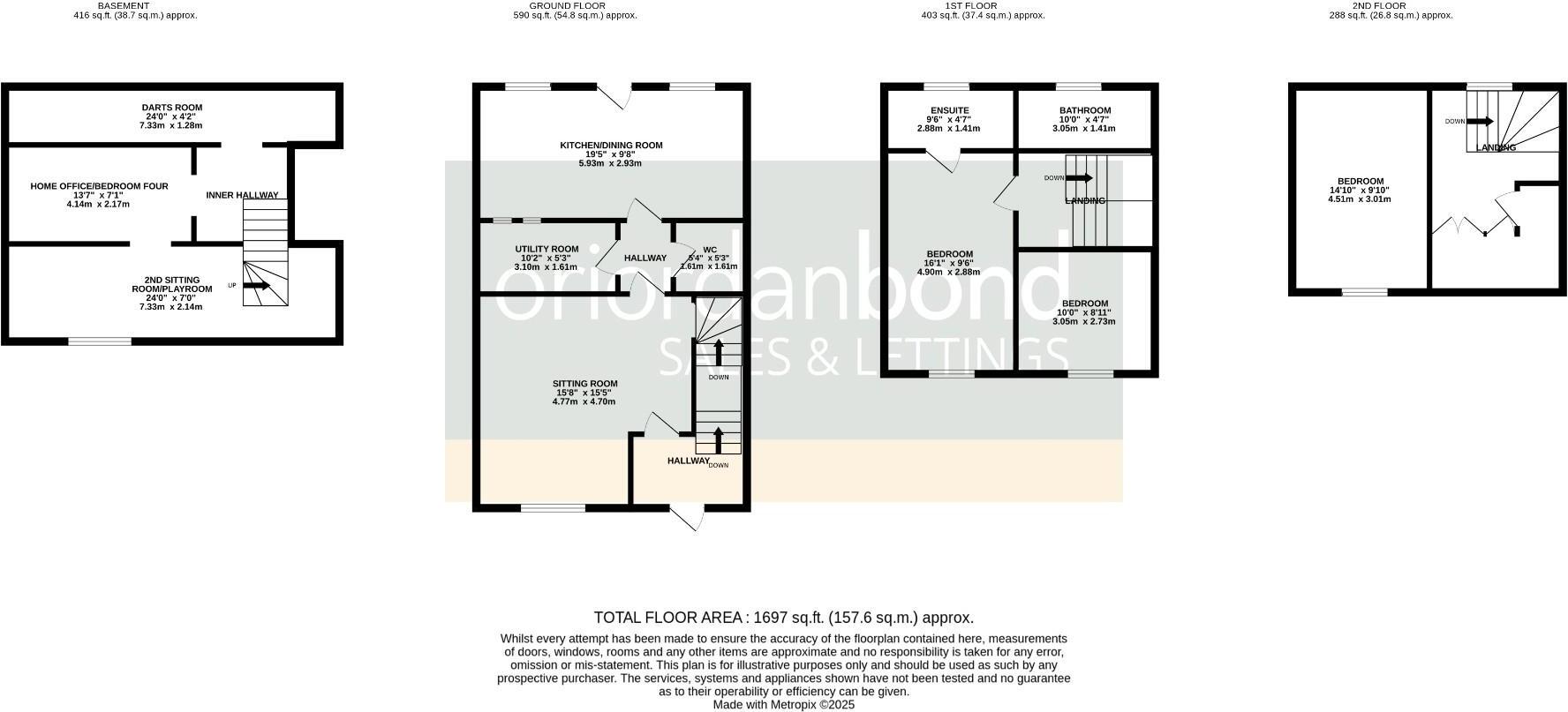 Old Rectory Mews, Church Hill, Wootton Village, Northampton NN4 floorplan