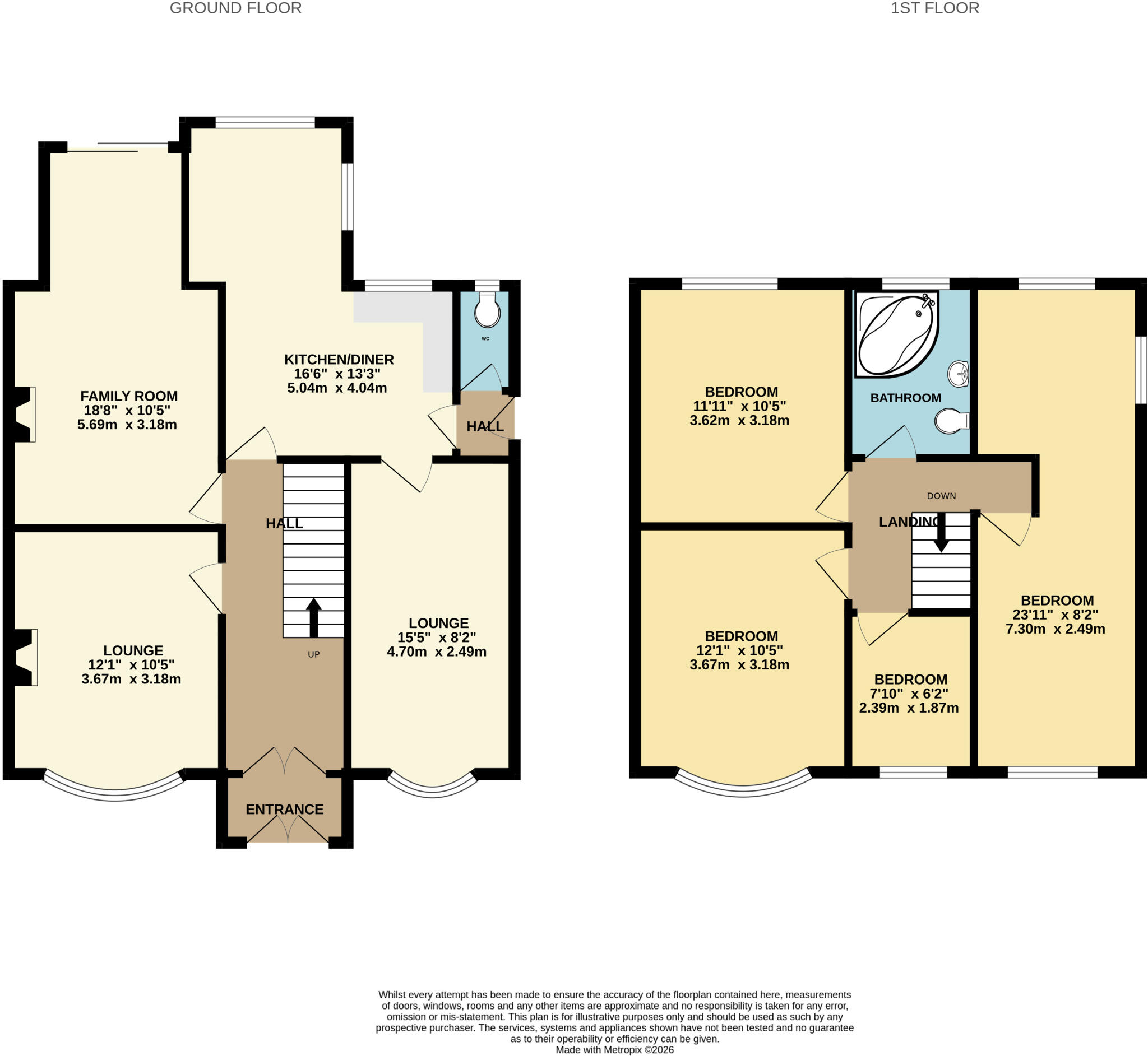 Hall Drive, Alkrington floorplan