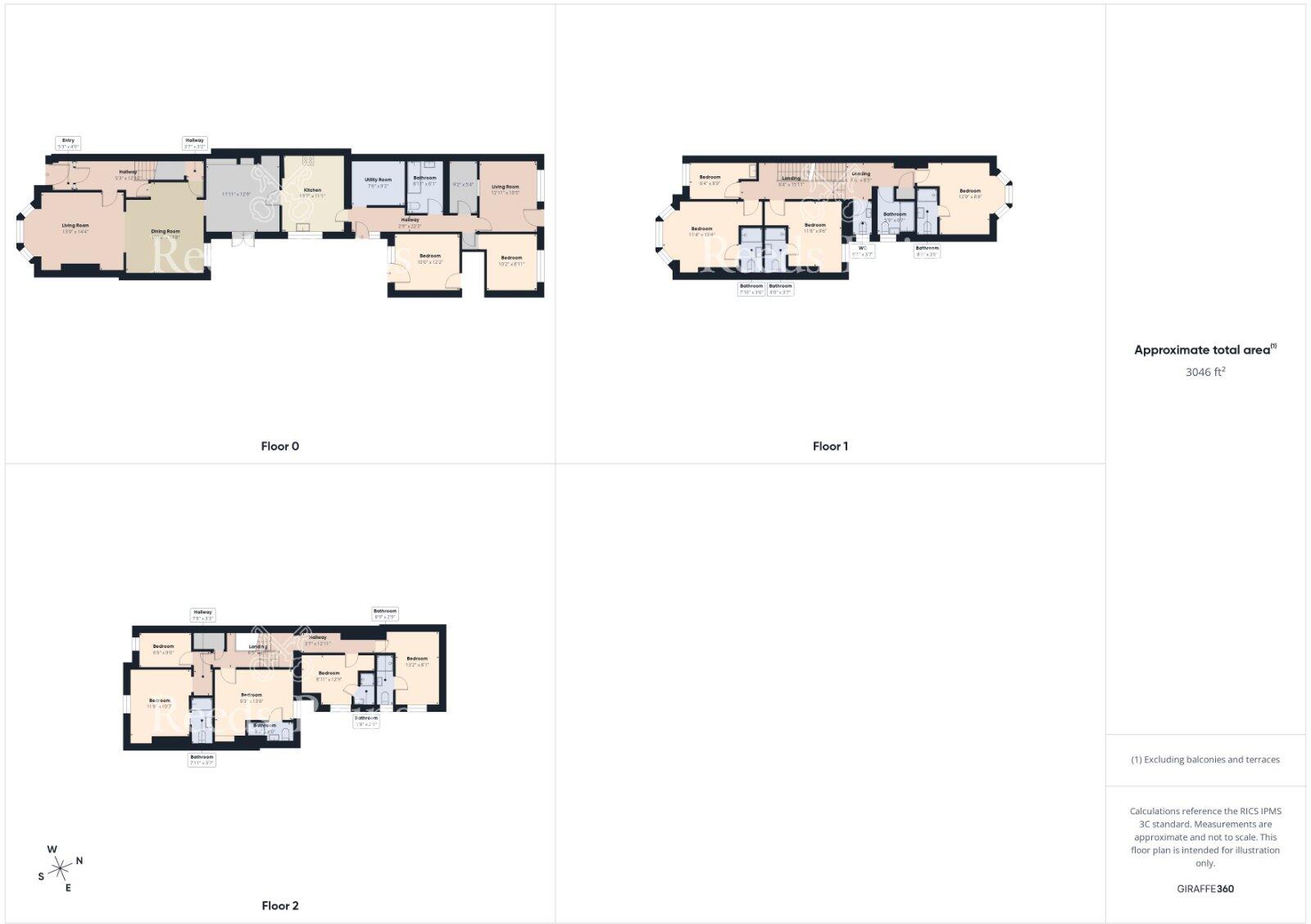 Trinity Road, Bridlington, East Yorkshire, YO15 floorplan