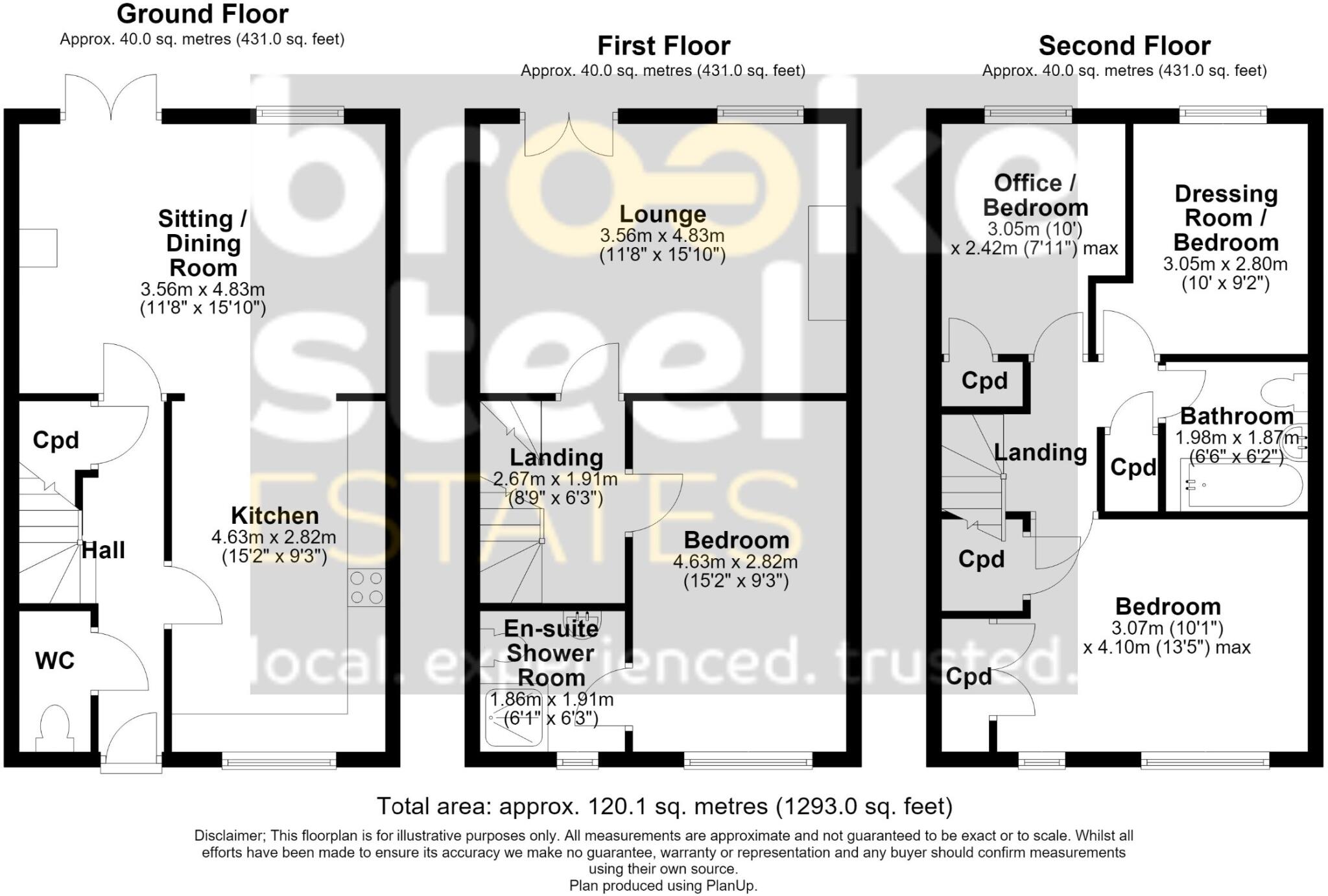 Lodge View, Lodge Mill Lane, Turn Village floorplan