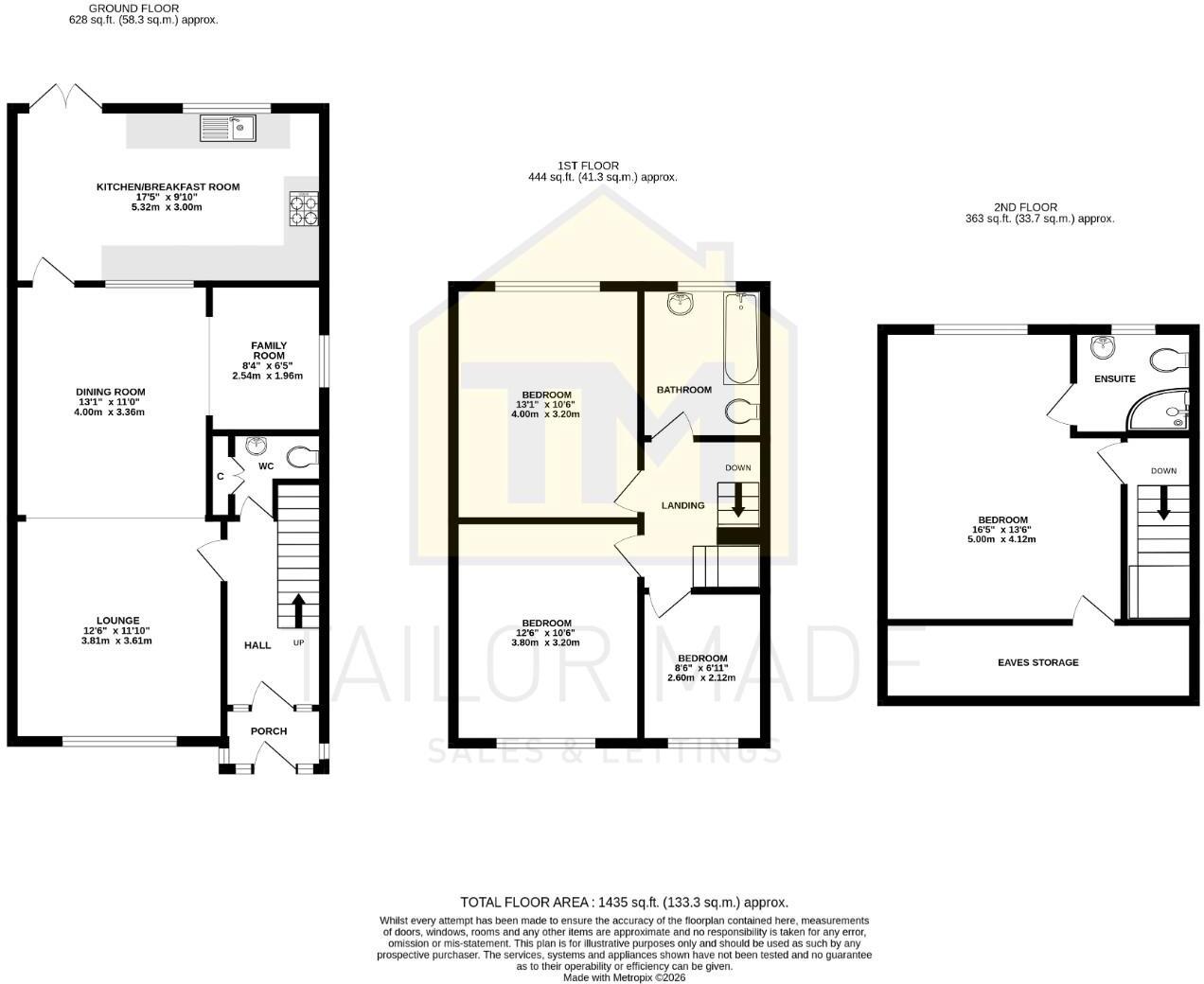 Upper Eastern Green Lane, Eastern Green, Coventry - Superb Size Garden & No Chain floorplan