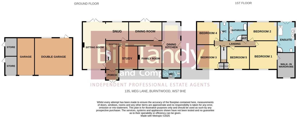 Meg Lane, Burntwood, WS7 floorplan