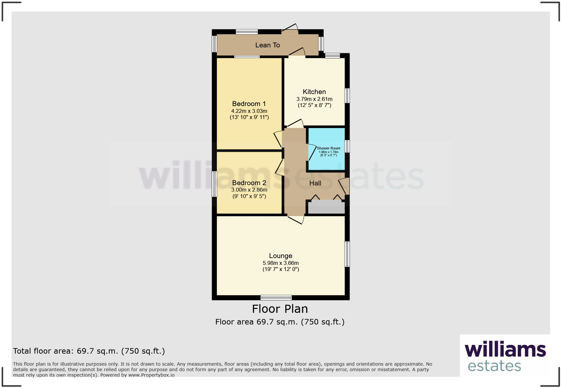 Winchester Drive, Prestatyn, LL19 floorplan