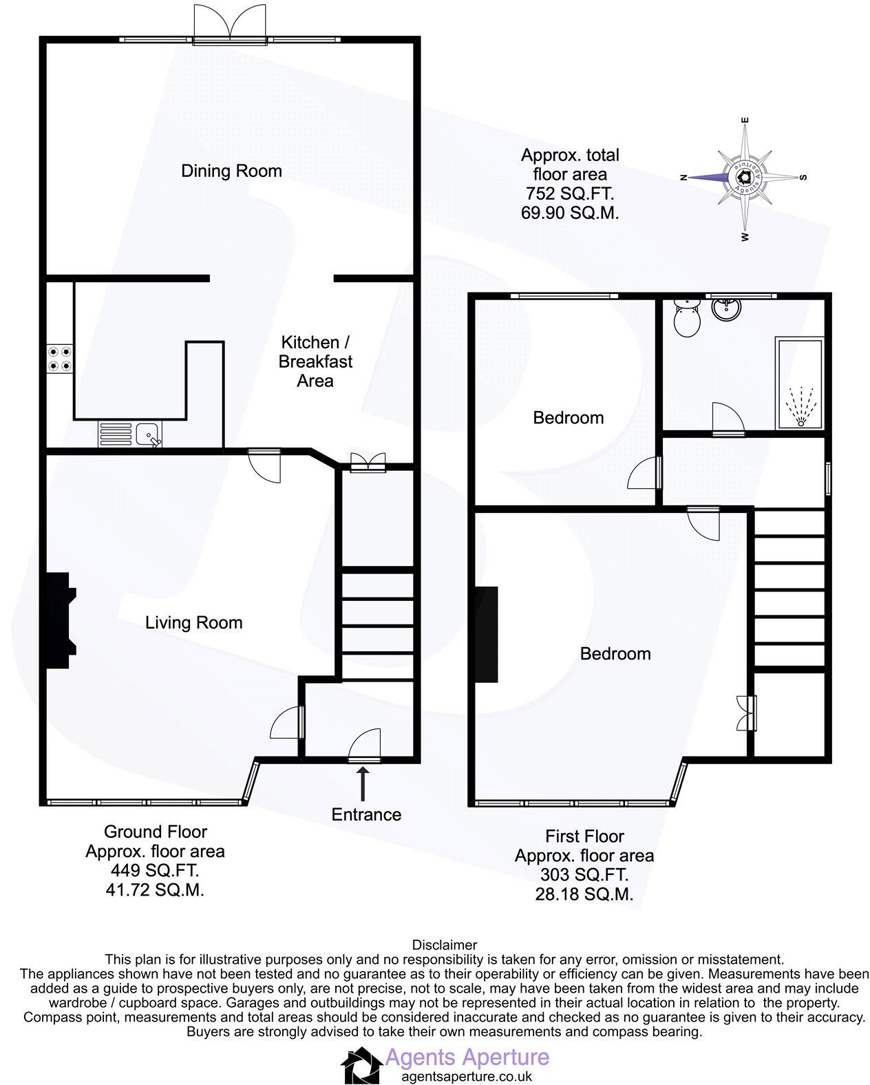 Kent Road, Dagenham, RM10 floorplan