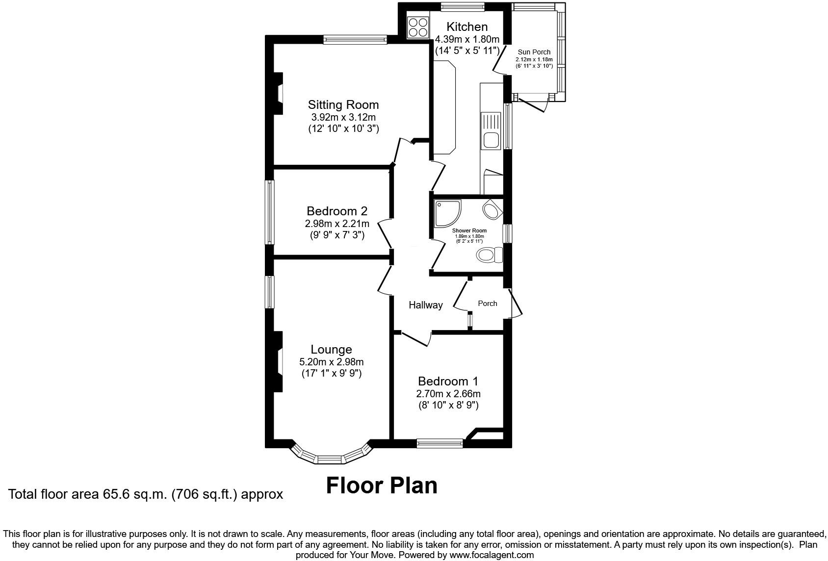 Rowan Crescent, Wolverhampton, West Midlands, WV3 floorplan