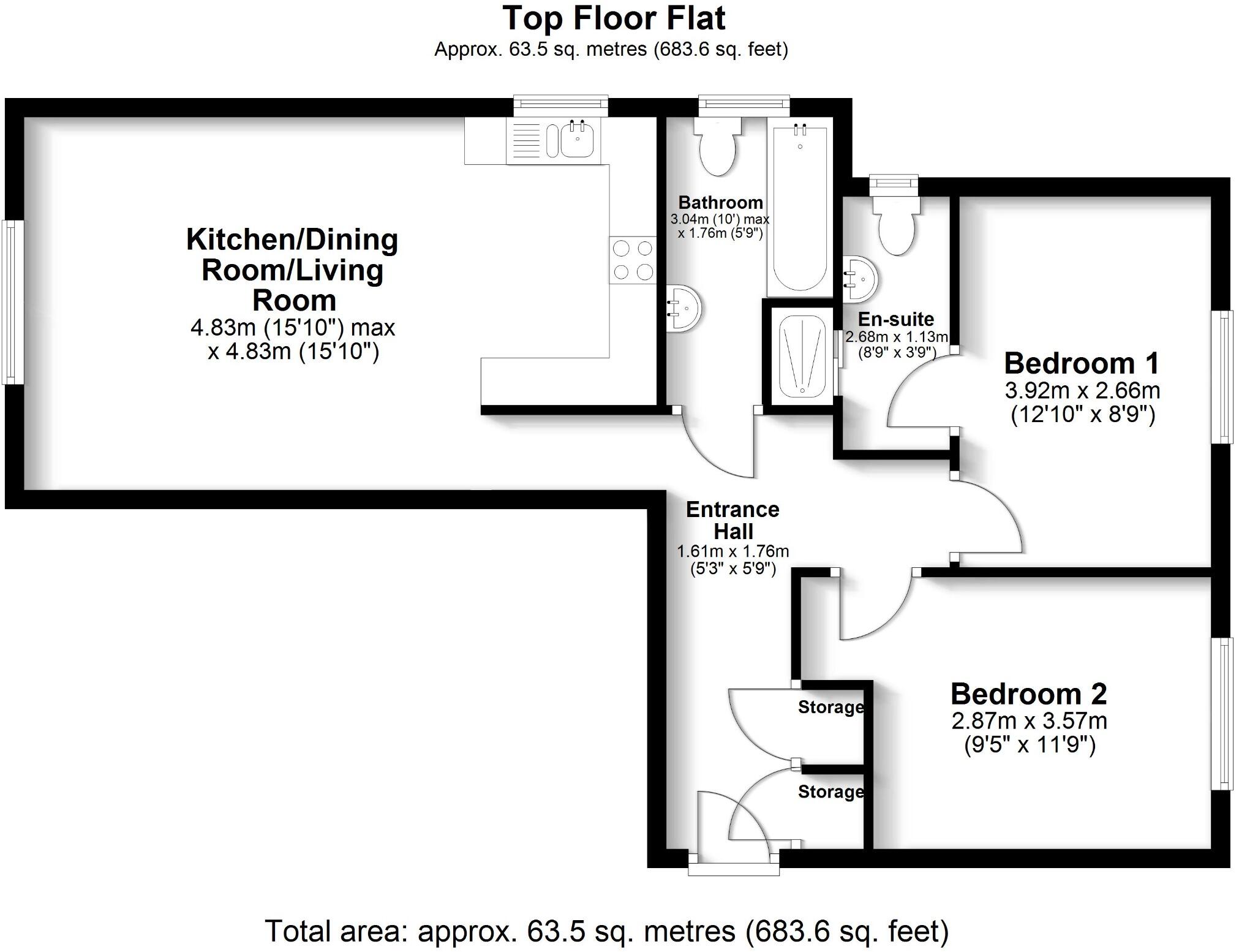 1 Montefiore Drive, Sarisbury Green floorplan