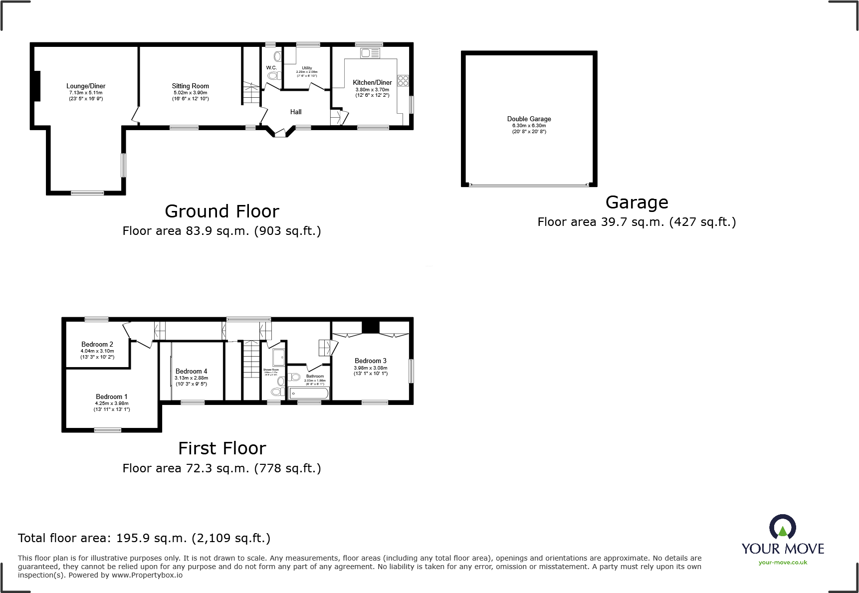 Blind Lane, Waddington, Lincoln, Lincolnshire, LN5 floorplan