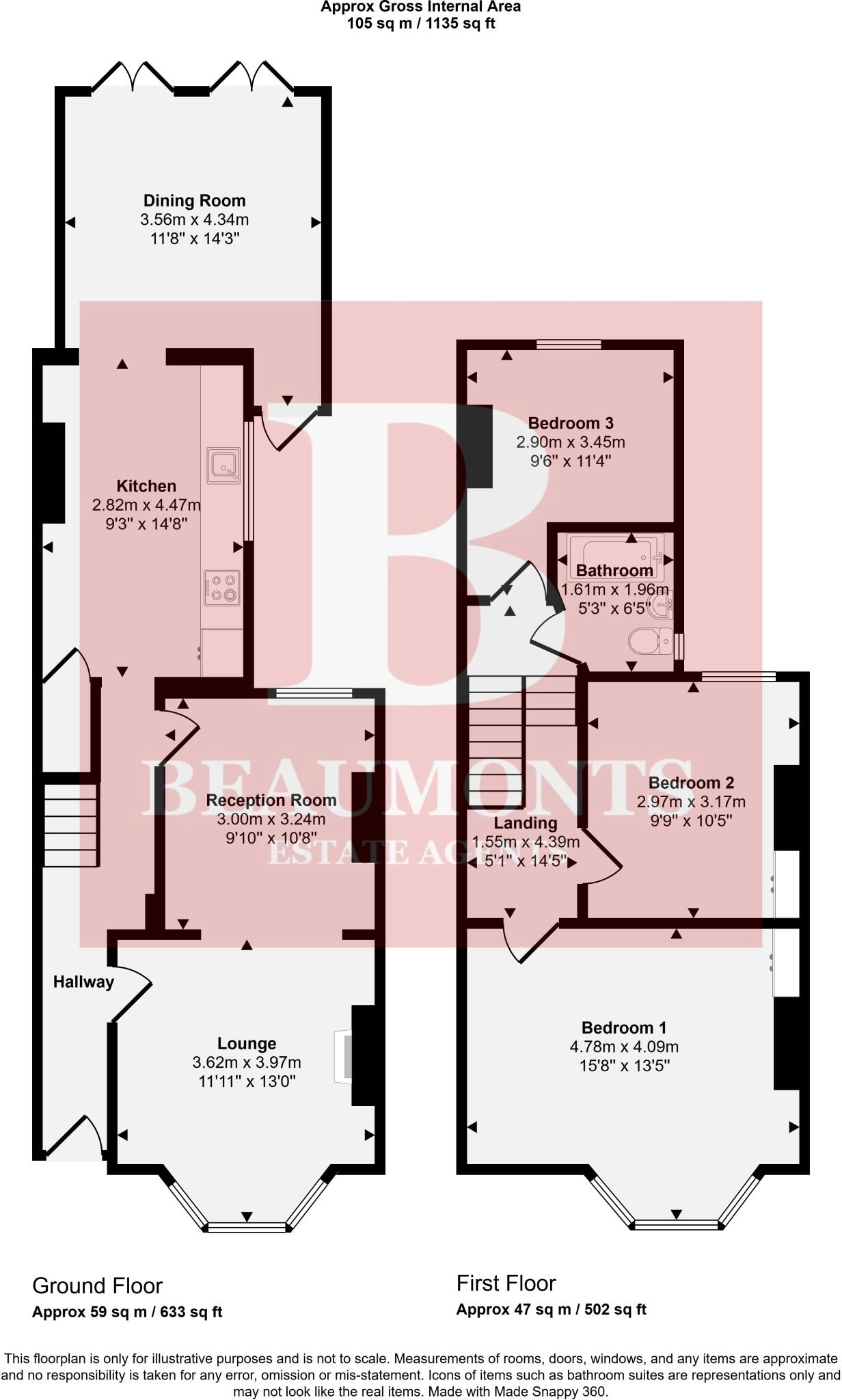 Chester Terrace, Brighton, Brighton & Hove floorplan