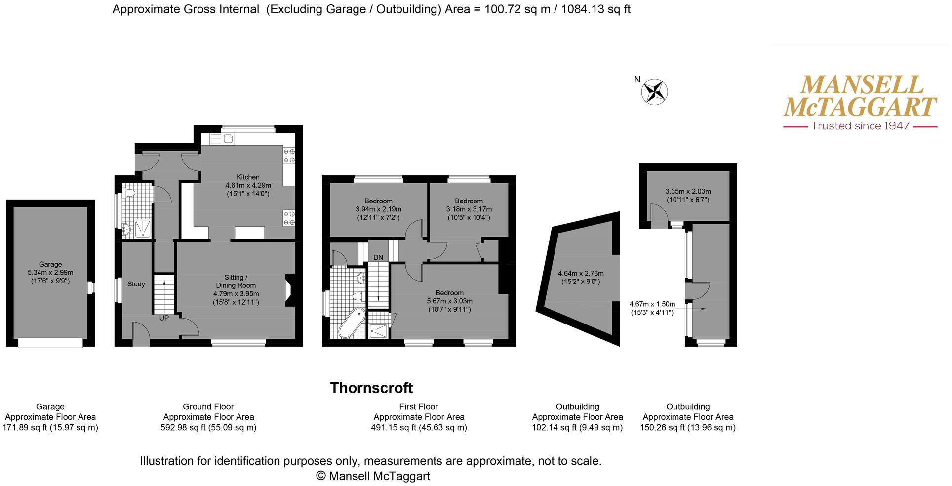 Thornscroft, Steyning, BN44 floorplan