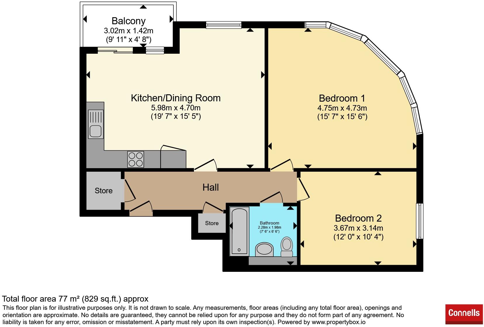 Loates Lane, Watford floorplan