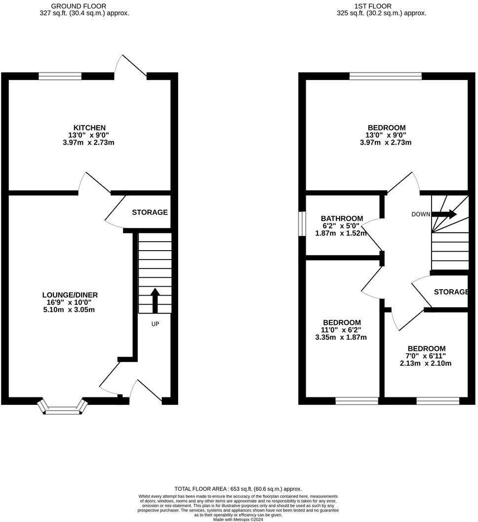 Donne Close, Kettering floorplan