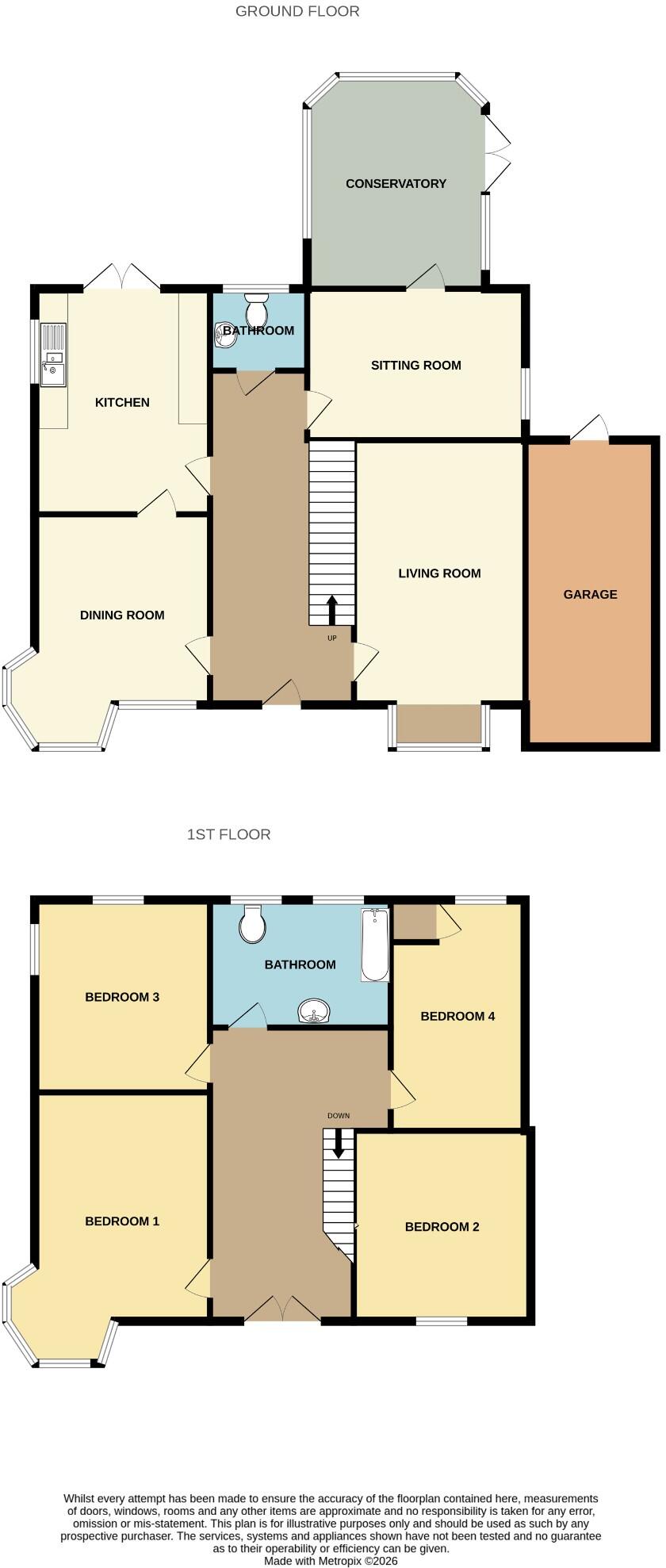 Beaconsfield Road, Clacton-On-Sea, Essex, CO15 floorplan