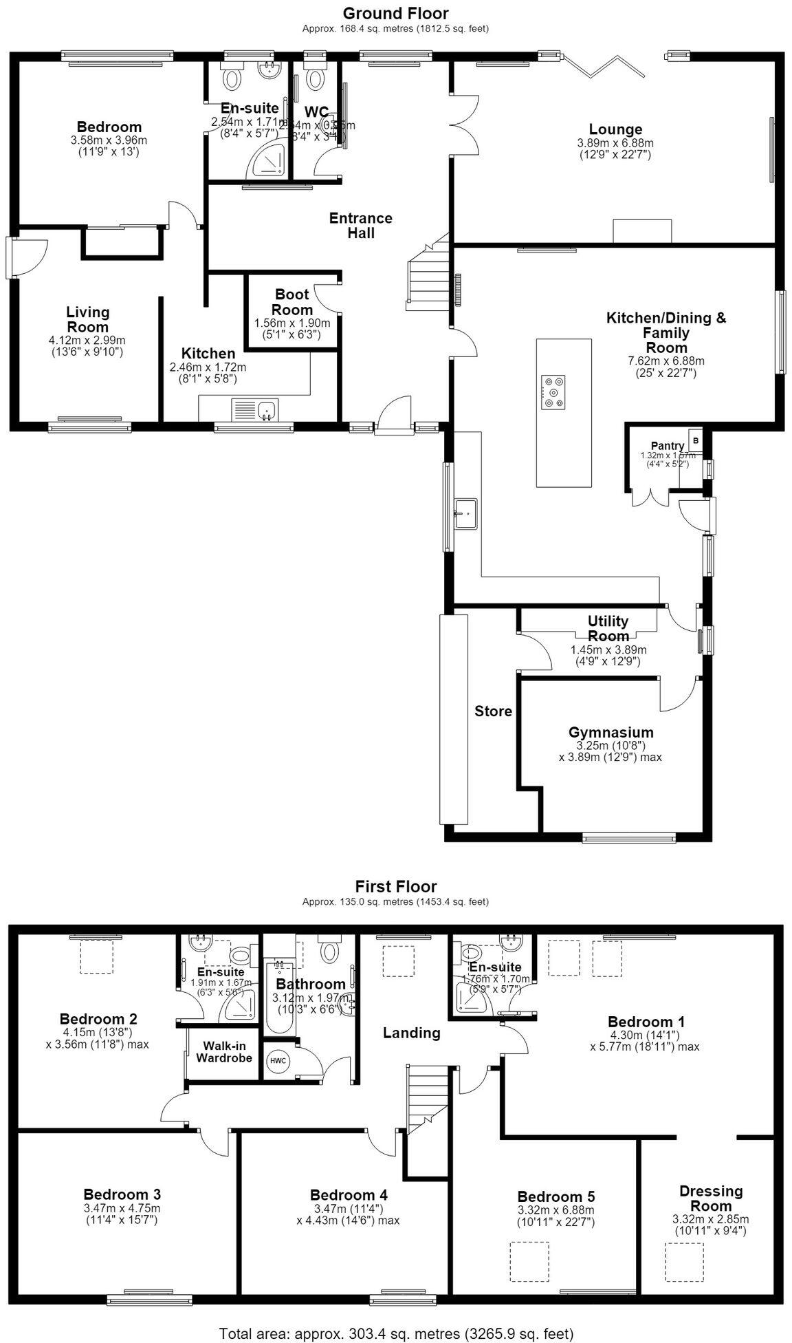 Landswood Park, Hartford, CW8 floorplan