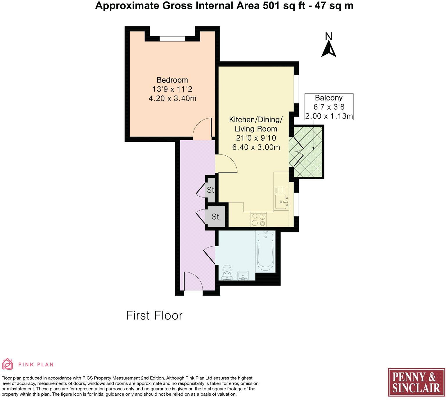 William Lucy Way, Jericho, OX2 floorplan