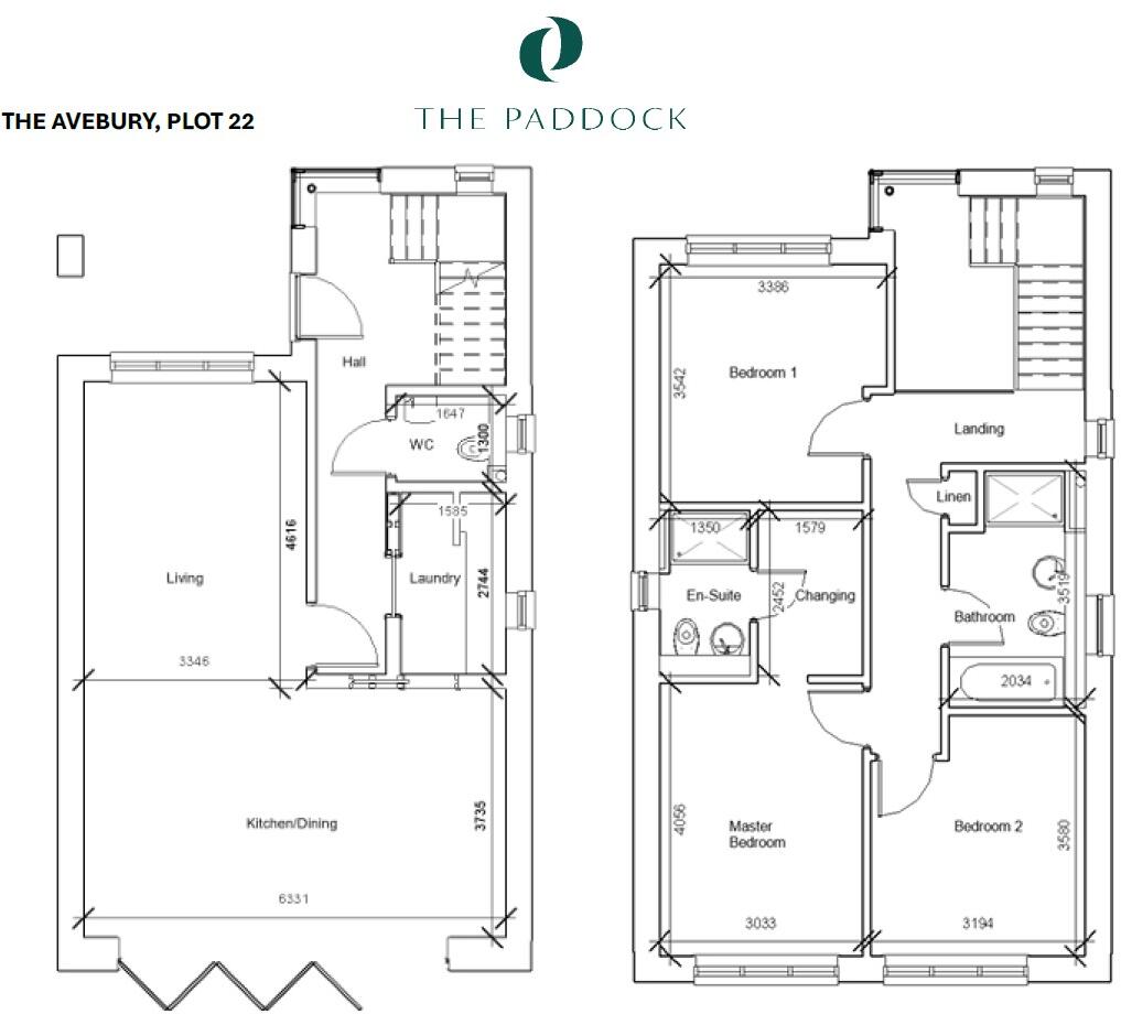 Furlong View, The Paddock floorplan