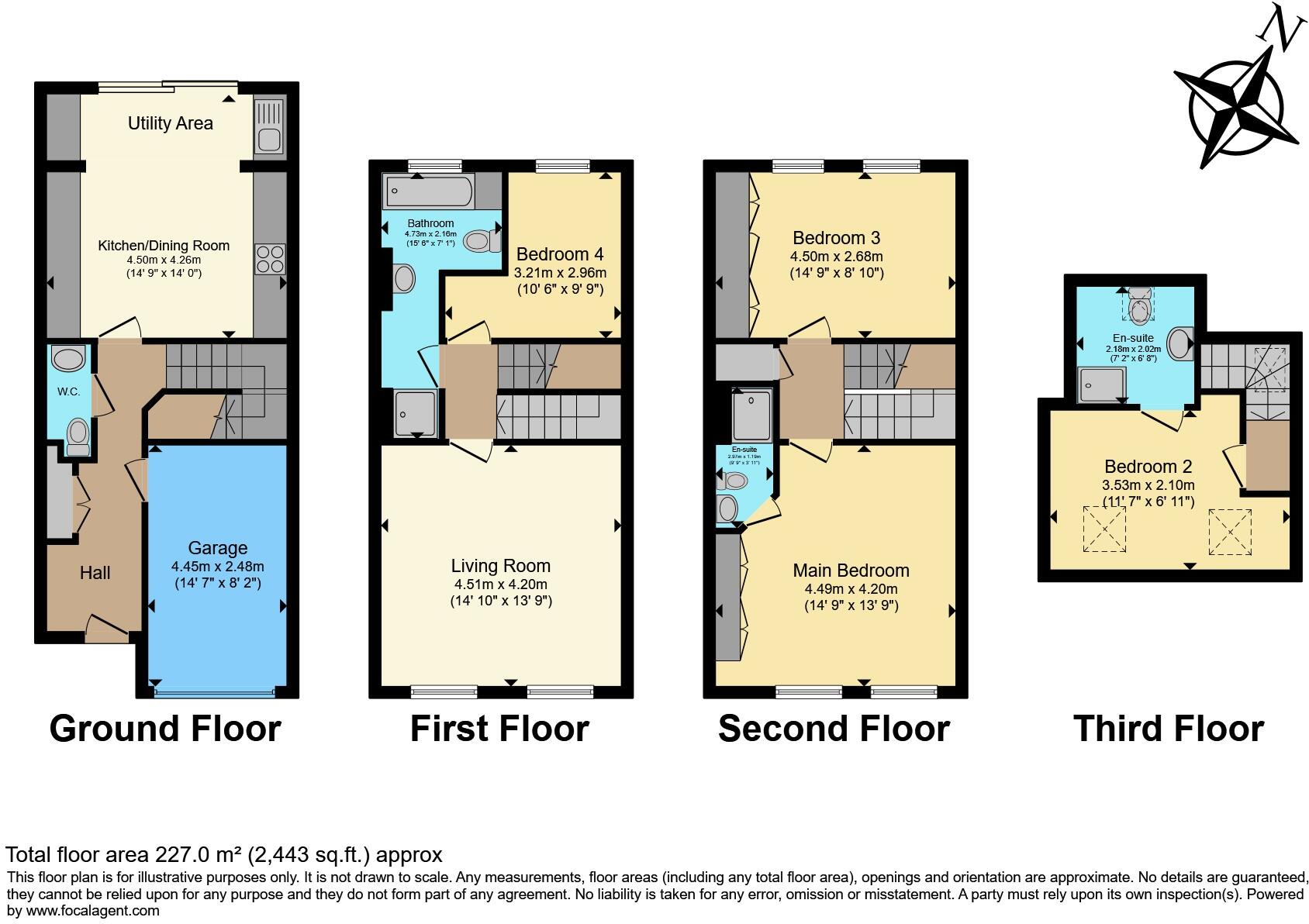 Stockwell Avenue, Sheffield, S26 floorplan