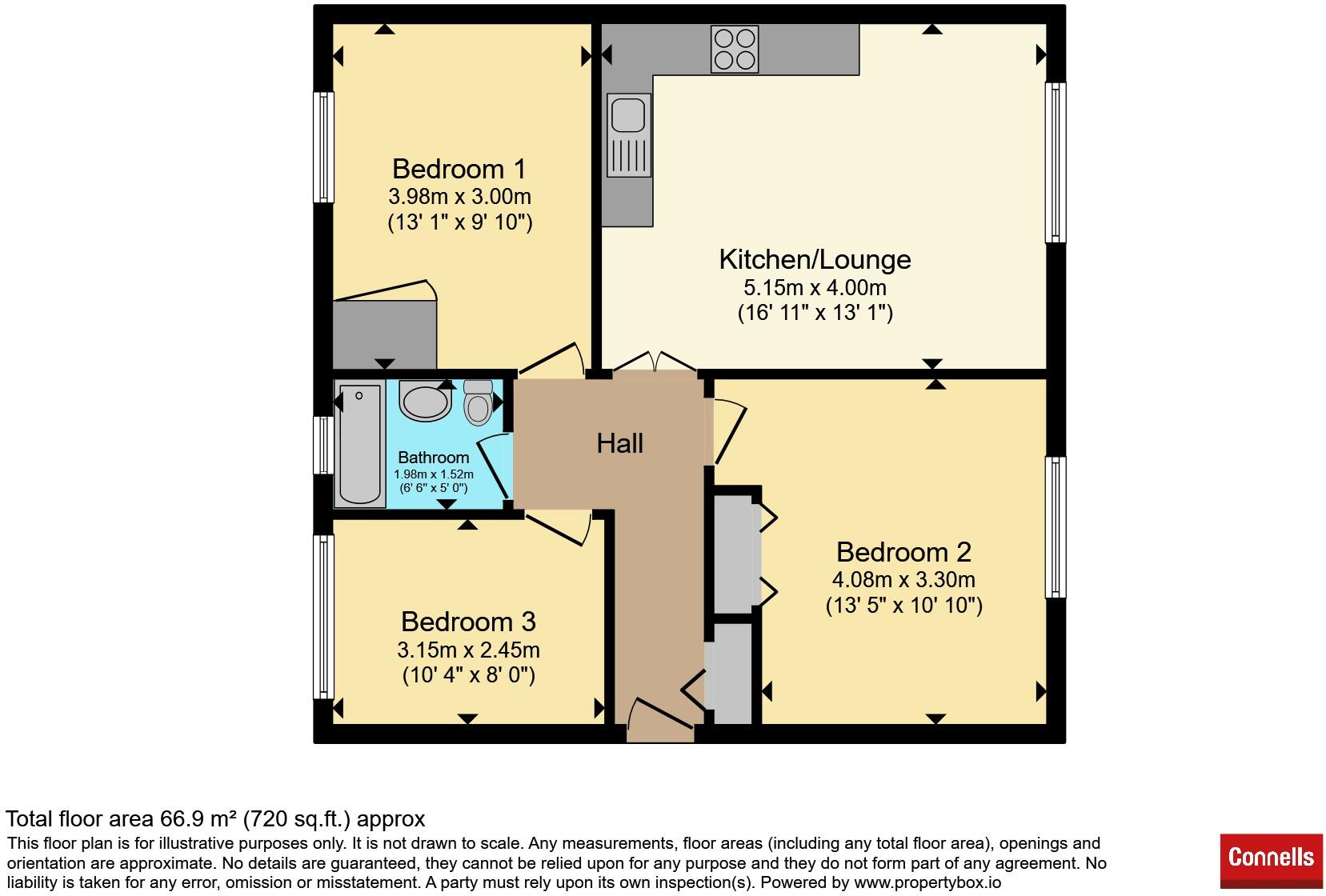 Crakers Mead, Watford floorplan