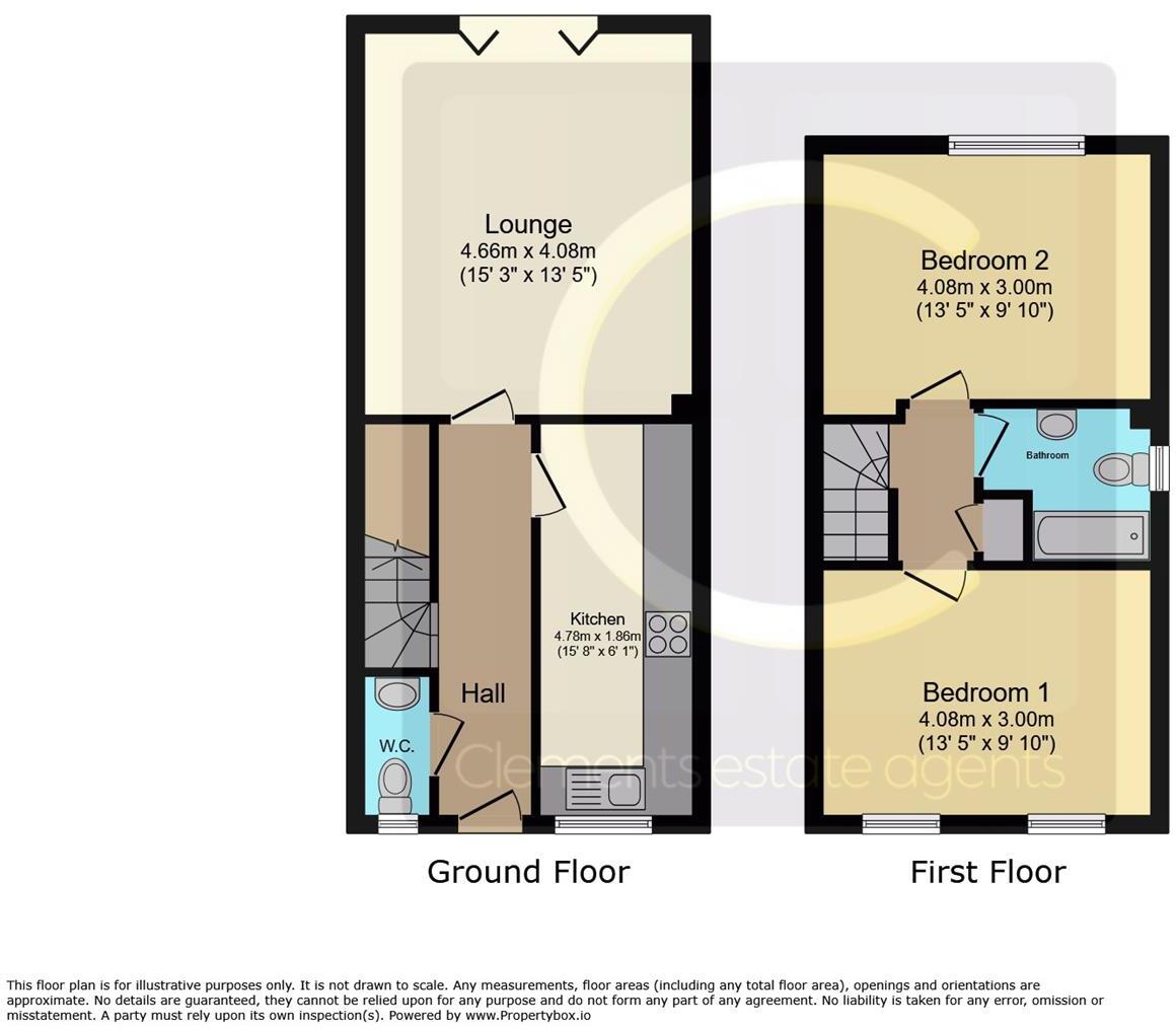 Adeyfield, Hemel Hempstead HP2 floorplan