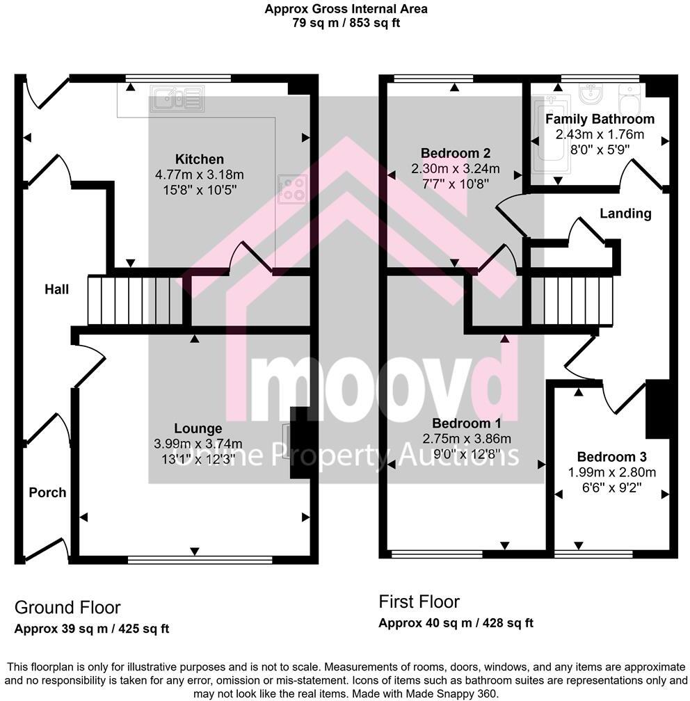 Tintagel Close, Sunderland floorplan