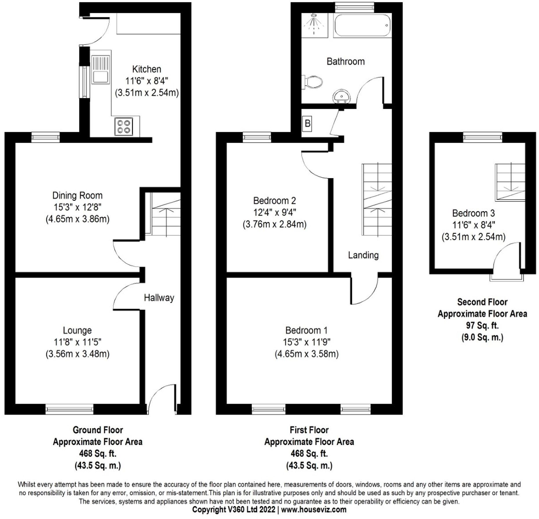 Hoole Lane, Chester, CH2 floorplan