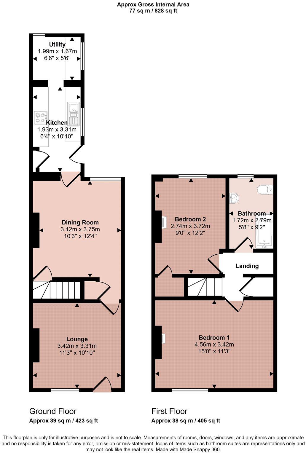 Algernon Road, Melton Mowbray, Leicestershire floorplan