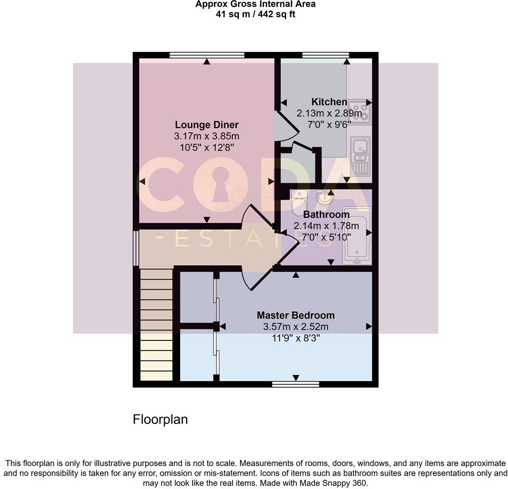 Blenheim Court, Stepps floorplan