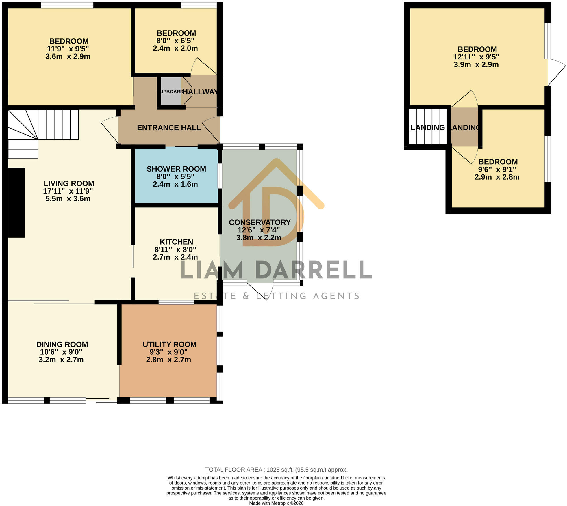 Beech Close, Eastfield, Scarborough, North Yorkshire floorplan