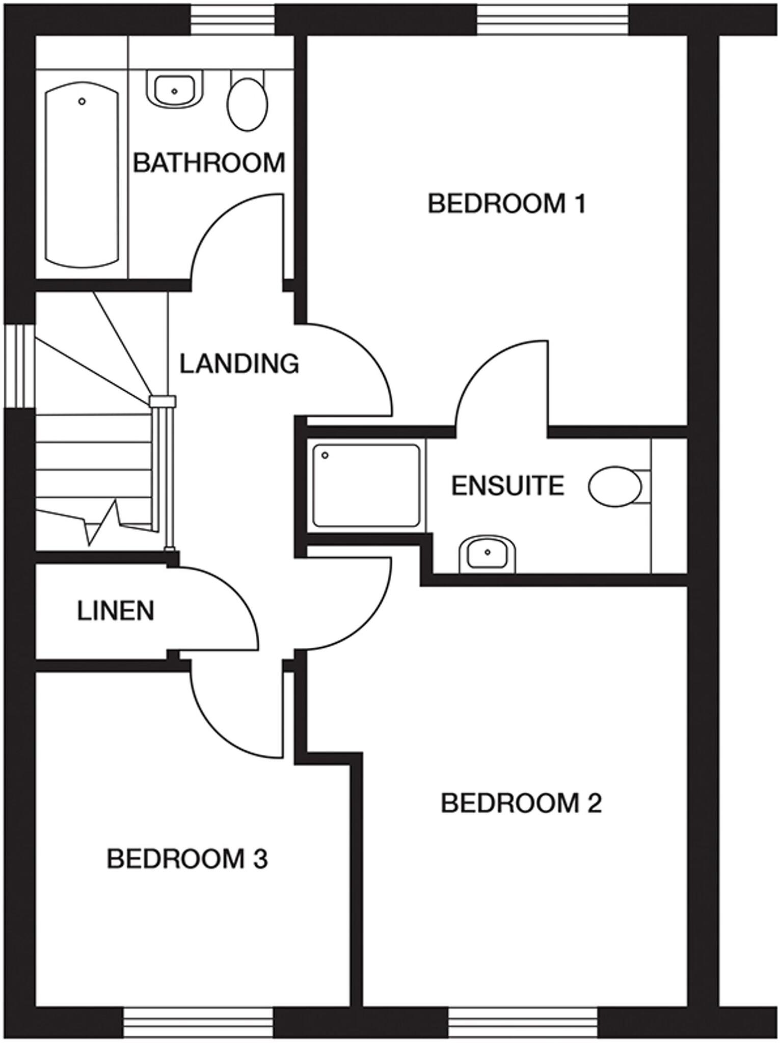 The Lansdown, Garrett Grove, Skelmanthorpe floorplan