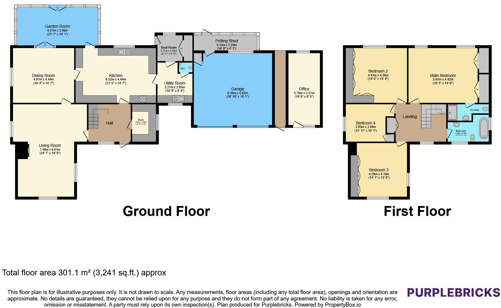 Pine Avenue, Swaffham, PE37 floorplan