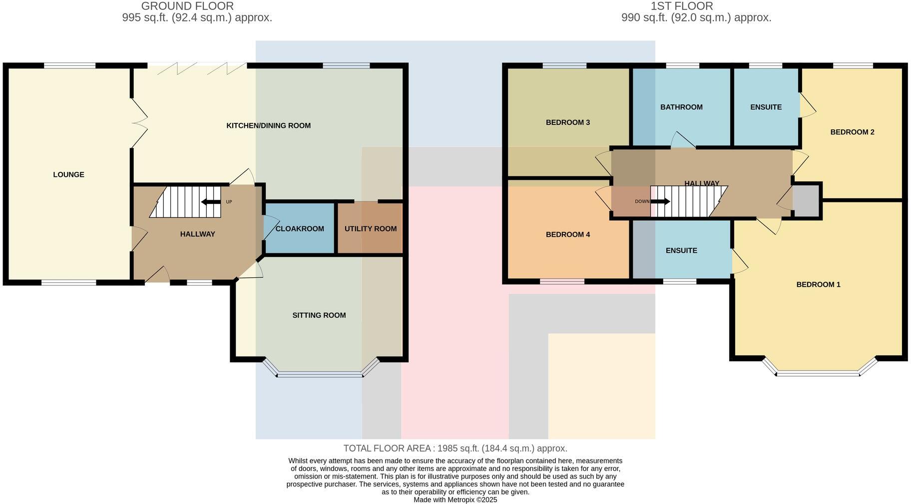 Clos Goch, Pentyrch, CF15 floorplan