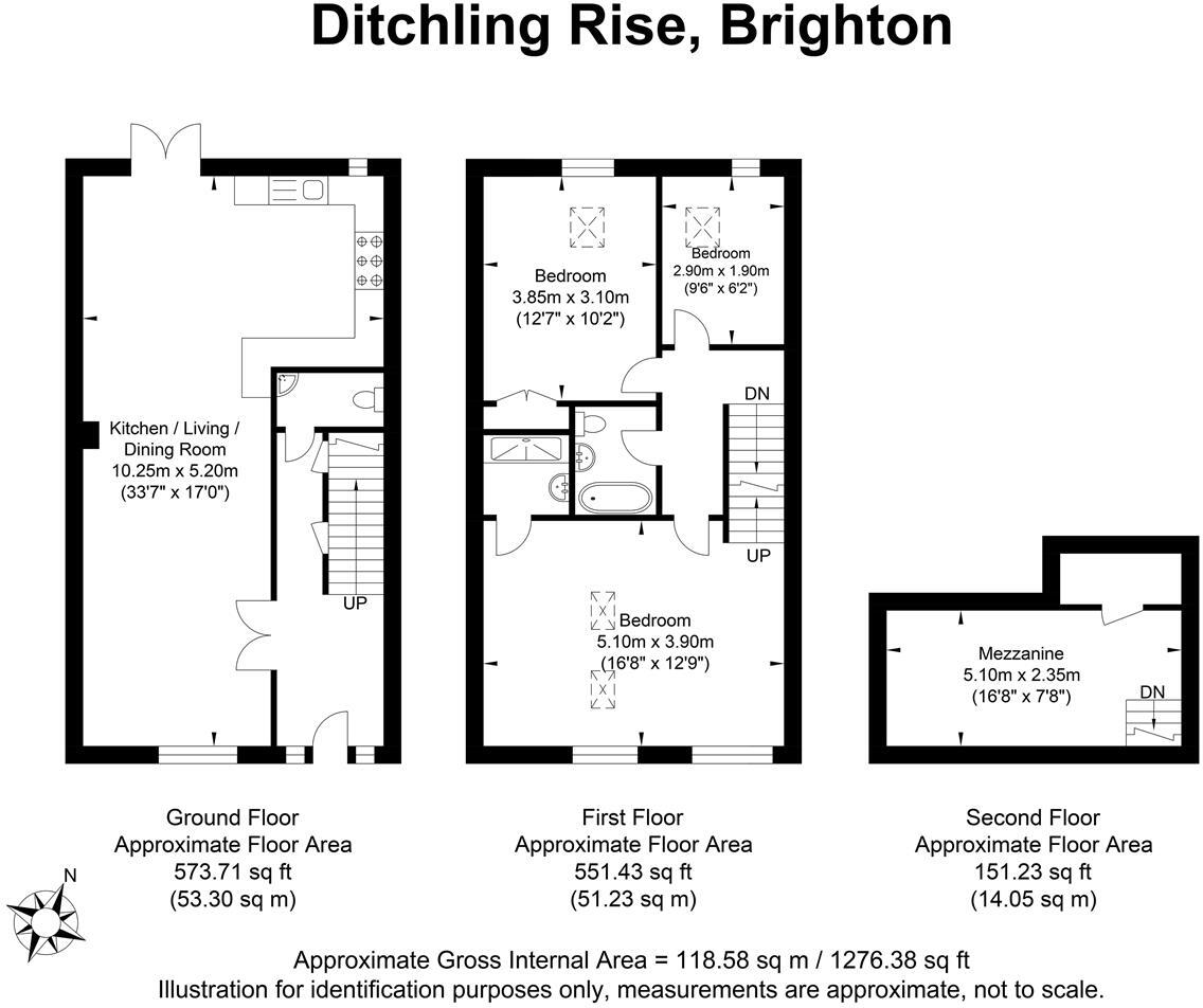 The Old Church Hall, Brighton floorplan