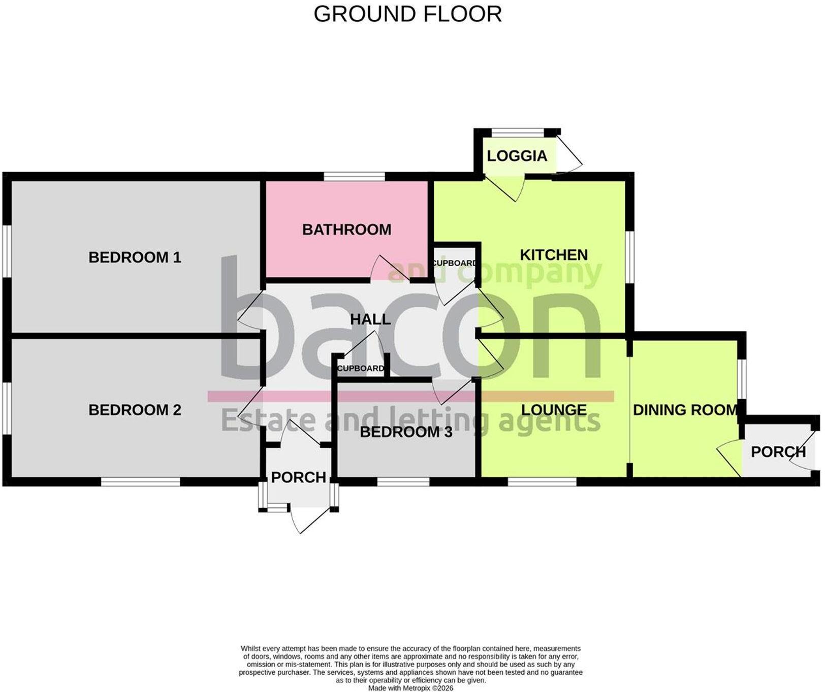 Rackham Road, Worthing, BN13 floorplan