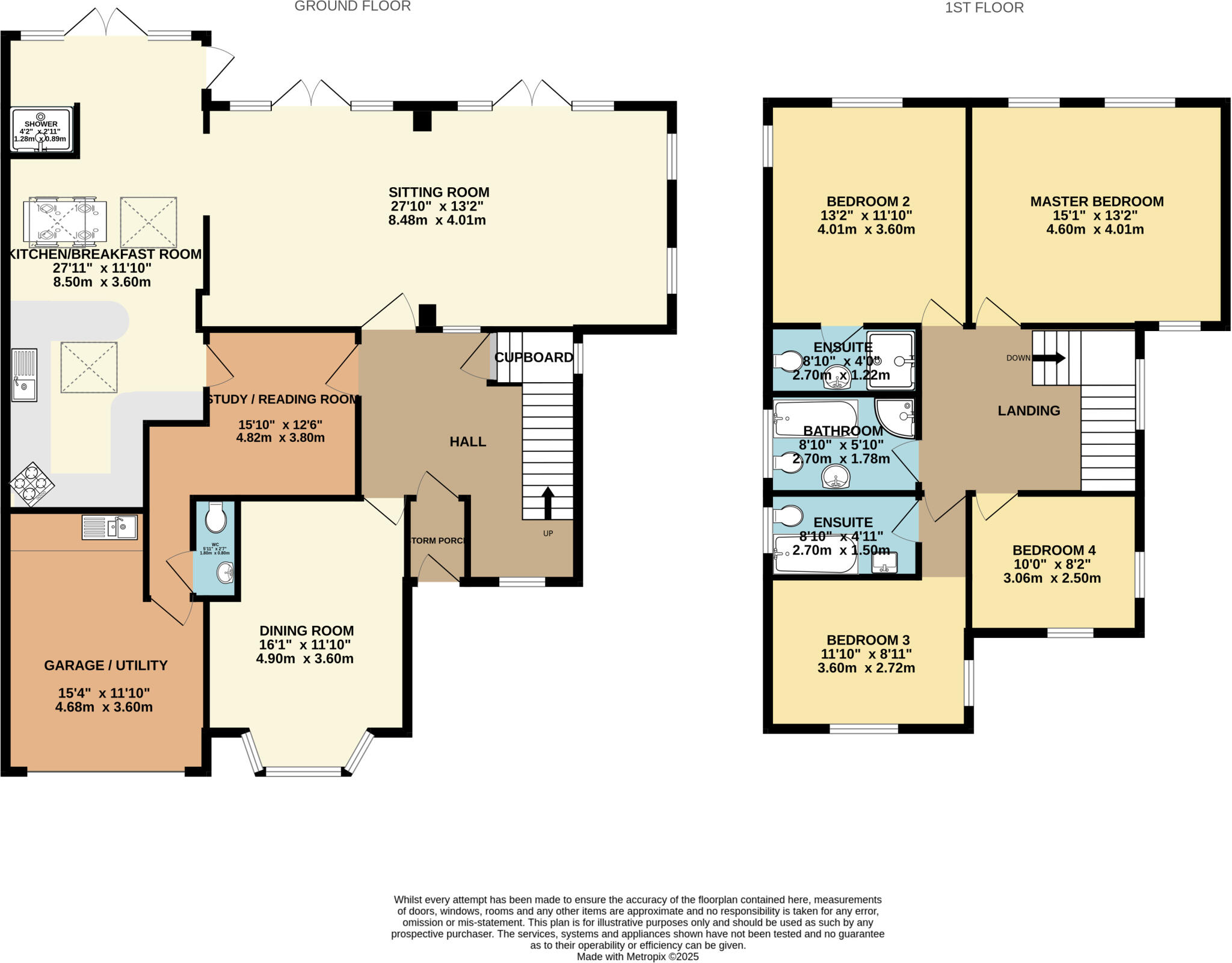 Chapel Lane, Knighton floorplan