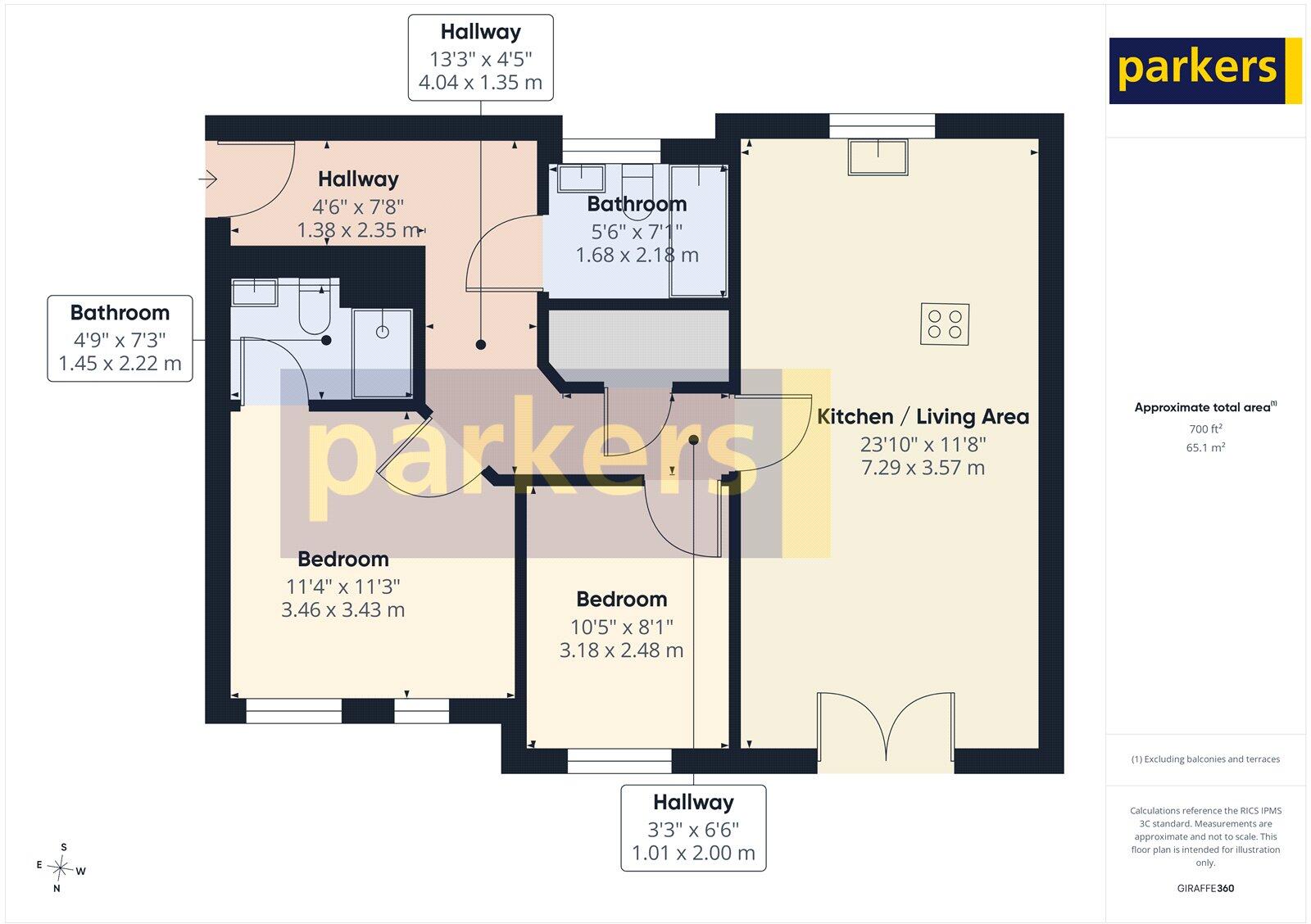 Louden Square, Earley, Reading, Berkshire, RG6 floorplan
