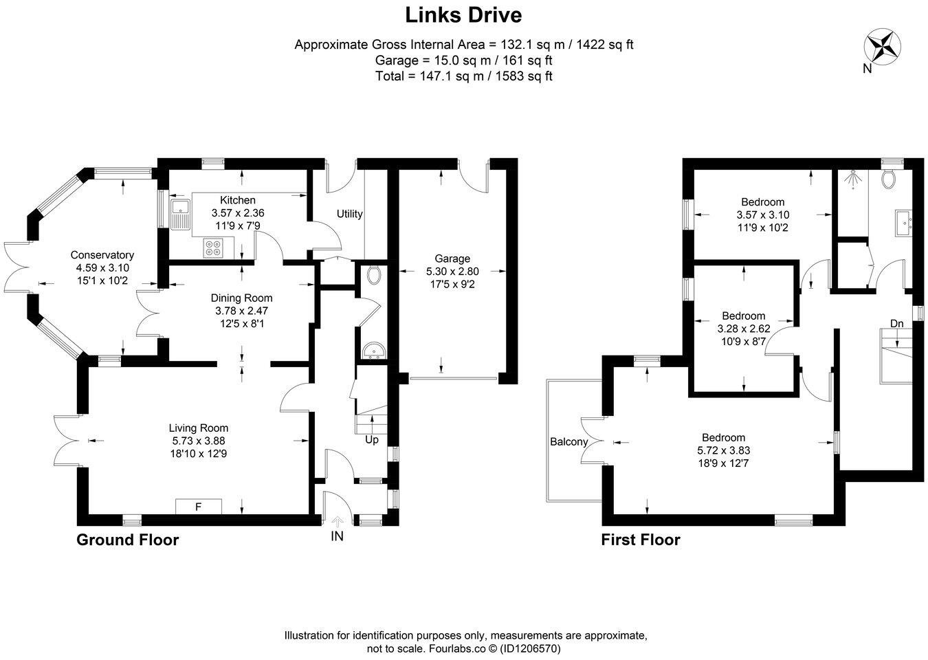  High Bentham, Lancaster, LA2 floorplan