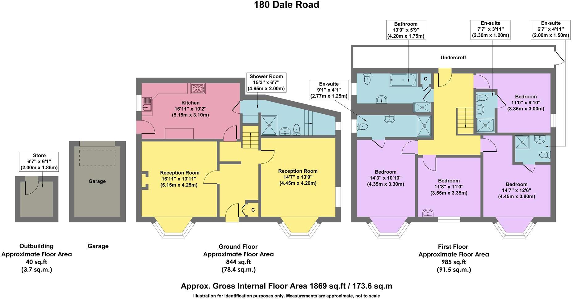 Dale Road, Matlock Bath, Matlock floorplan