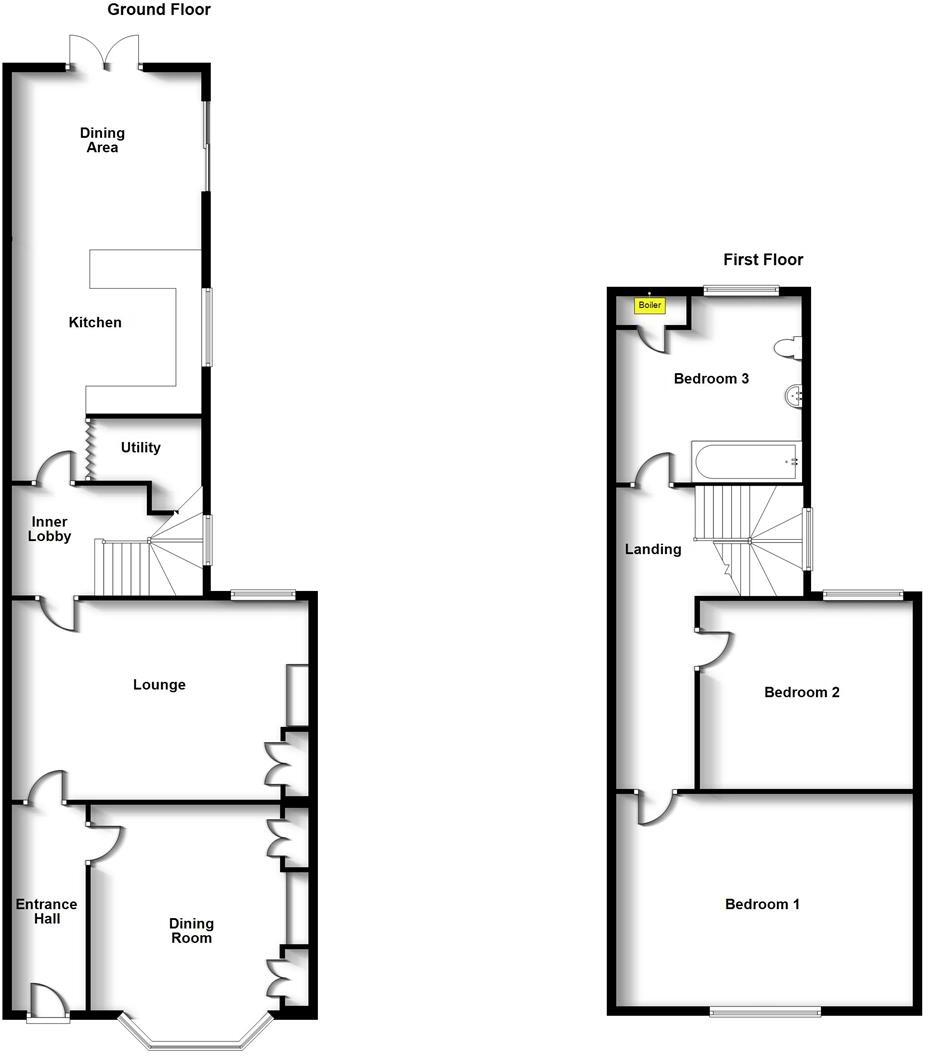 Benn Street, Rugby, Warwickshire floorplan