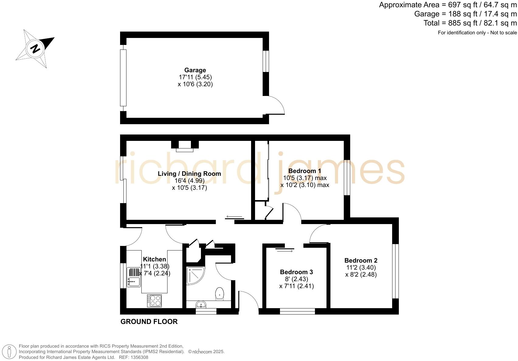 Derwent Drive, Stratton St Margaret, Swindon, SN2 floorplan