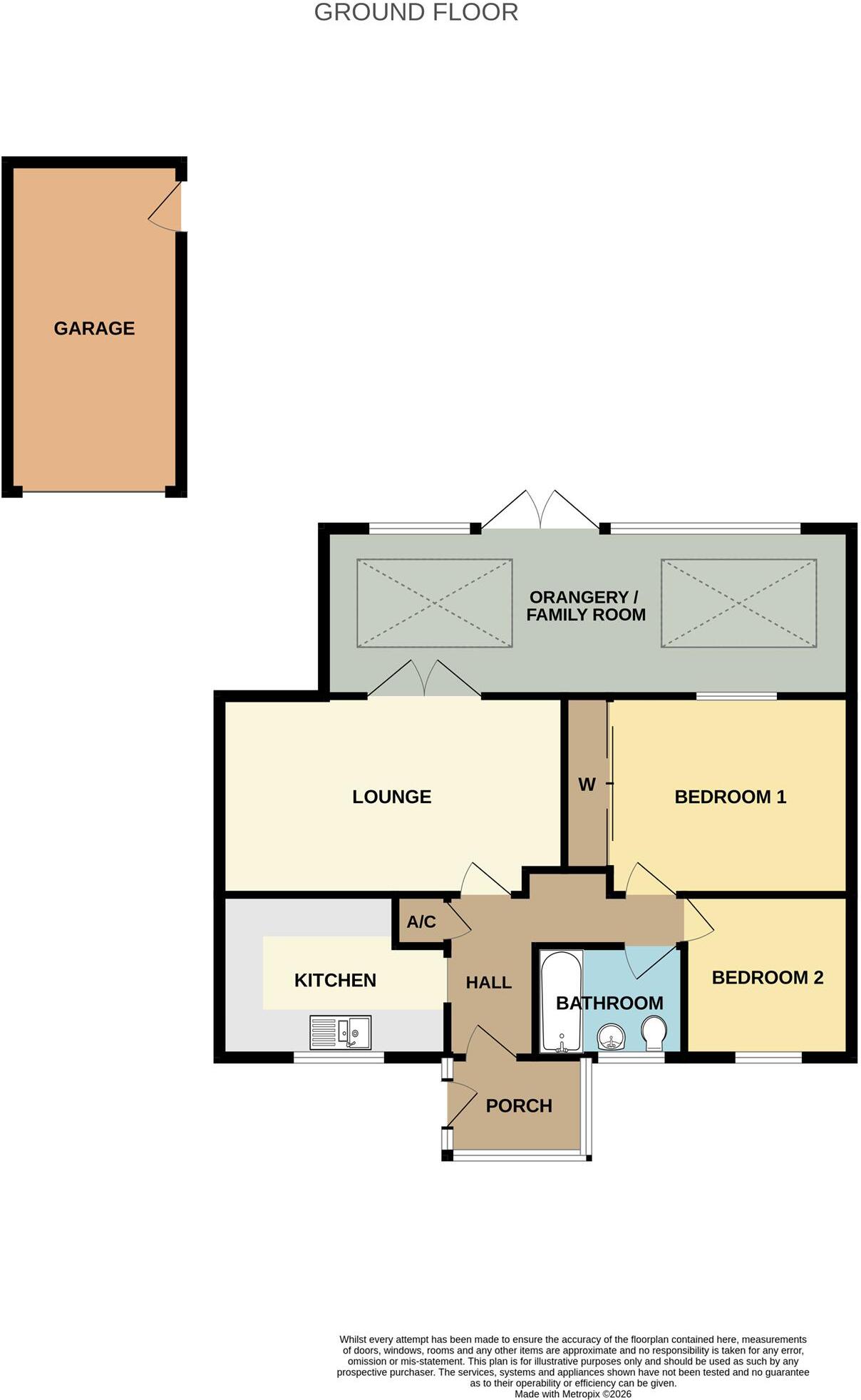 Clover Drive, Colchester floorplan