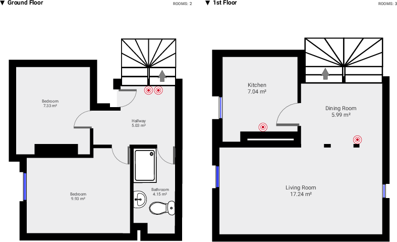 Baxter Gate, Loughborough floorplan