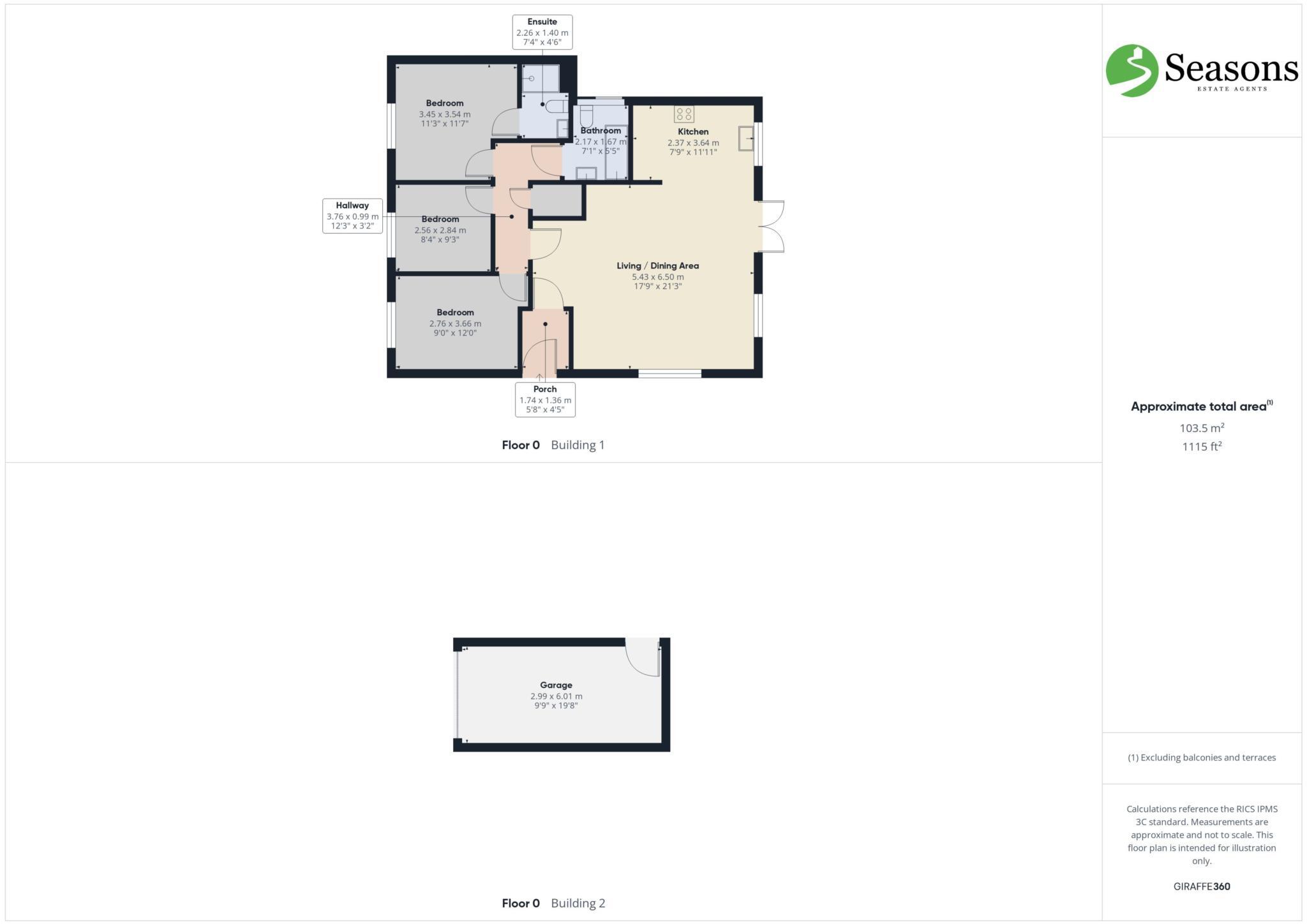 Trelawny Close, Pelynt floorplan